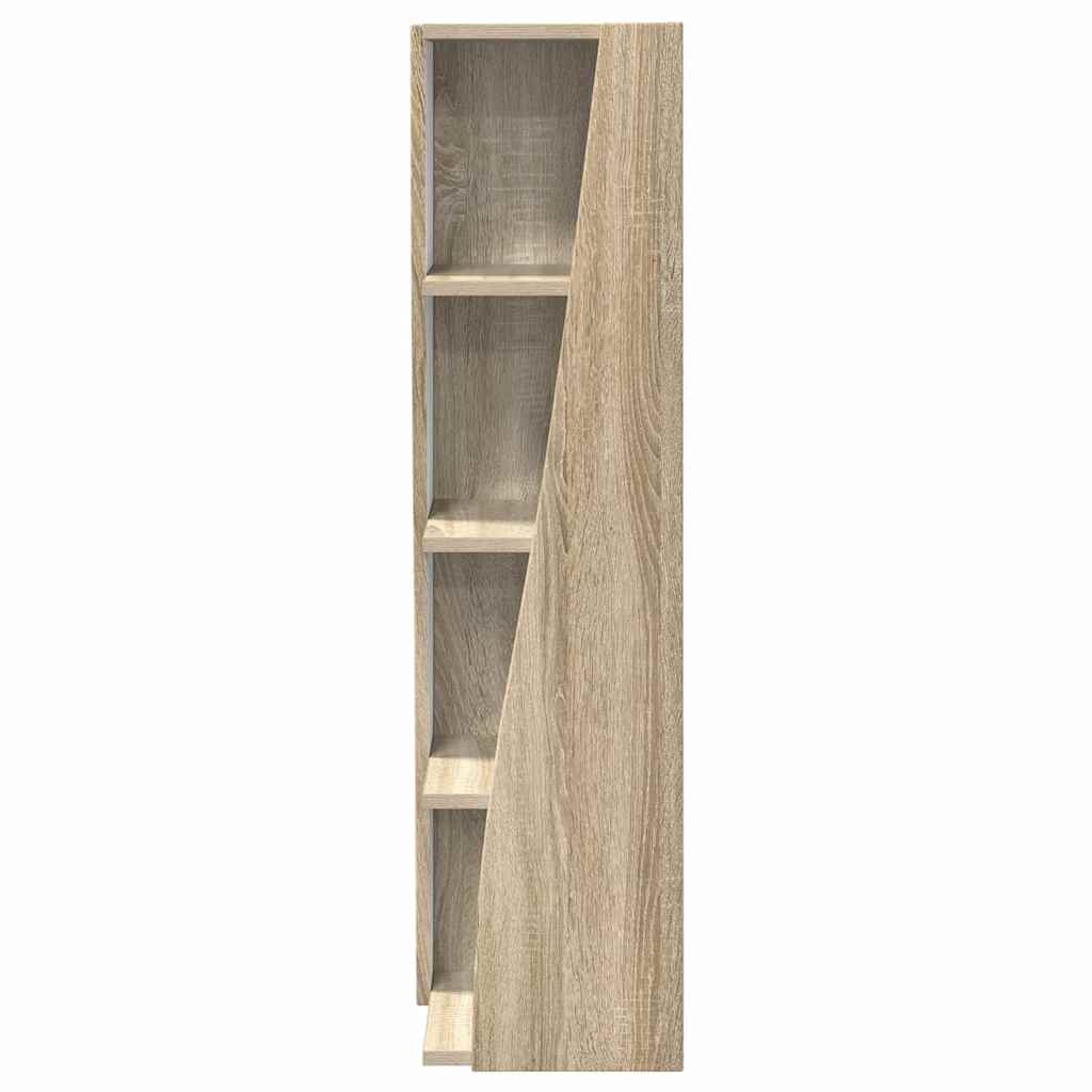 vidaXL Γωνιακό Ντουλάπι Δρύς Sonoma 27,5x27x102εκ Επεξεργασμένο ξύλο