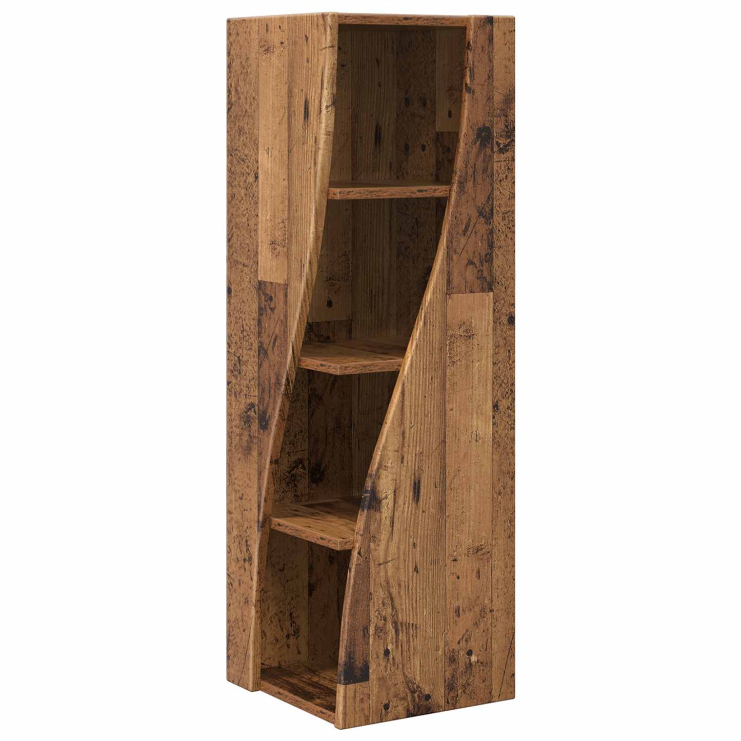 vidaXL Γωνιακό Ντουλάπι 32x32x102εκ Επεξεργασμένο Ξύλο Παλιό ξύλο