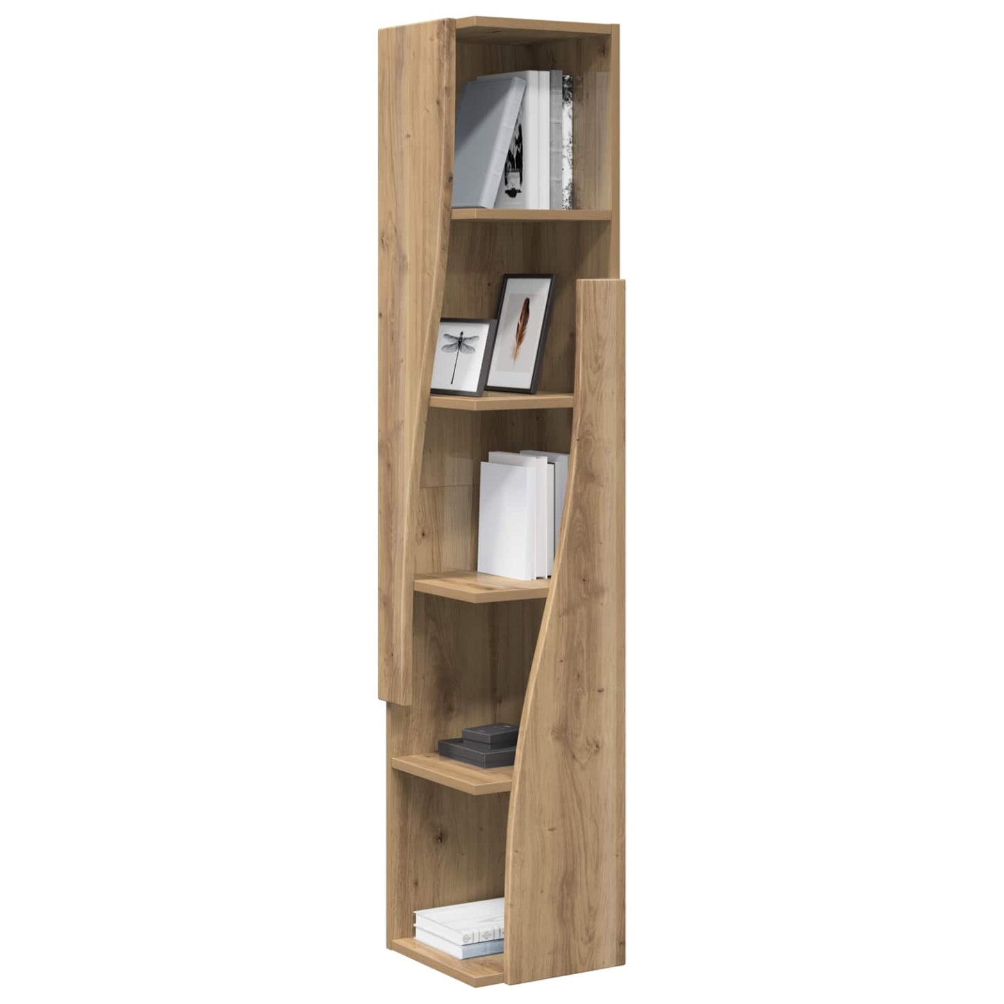 vidaXL Γωνιακό Ντουλάπι 27,5x27x140εκ Επεξεργασμένο Ξύλο Artisan Oak
