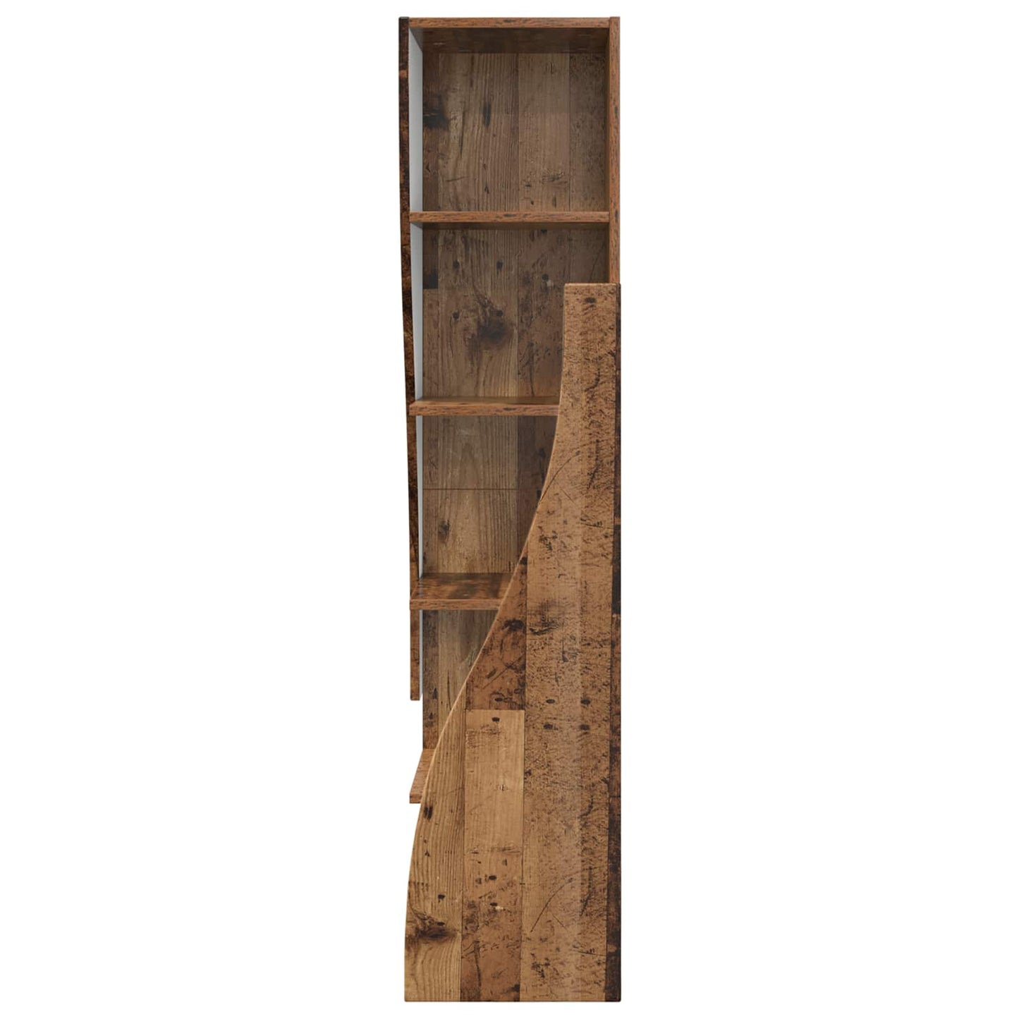 vidaXL Γωνιακό Ντουλάπι 32x32x140εκ Επεξεργασμένο Ξύλο Παλιό ξύλο