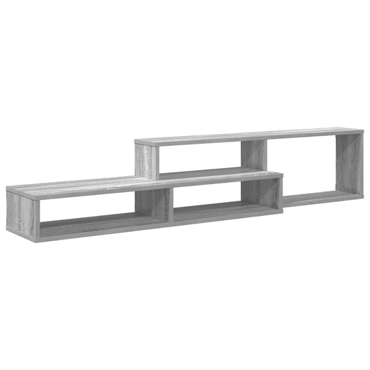 vidaXL ΡάφιΤηλεόρασηςΤοίχου 150x25x28,5εκ Επεξεργασμένο Ξύλο