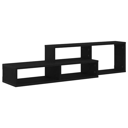 vidaXL ΡάφιΤηλεόρασηςΤοίχου 120x25x28,5εκ Επεξεργασμένο Ξύλο