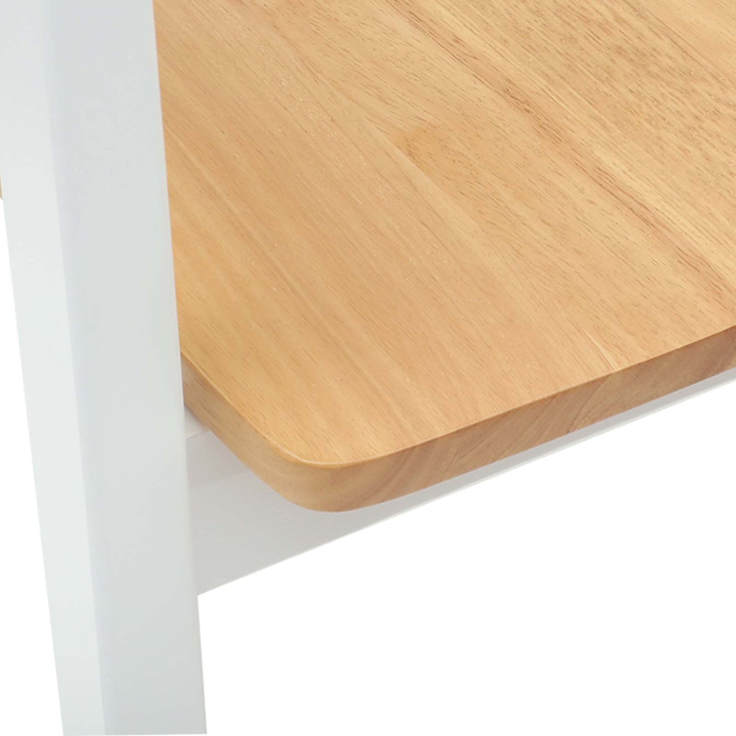 vidaXL Καρέκλες φαγητού 2 pcs Λευκό 54 x 57 x 73 εκ