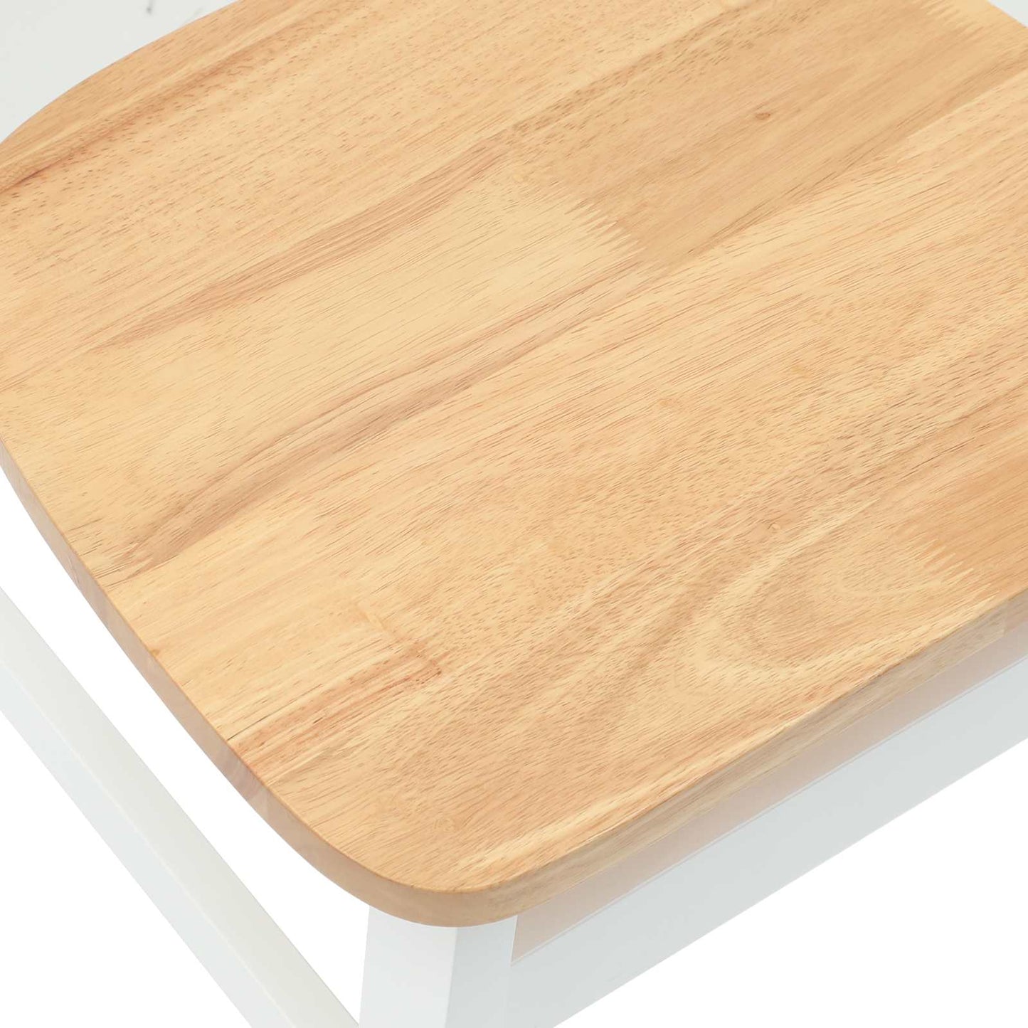 vidaXL Καρέκλες φαγητού 2 pcs Λευκό 42 x 47.5 x 81 εκ