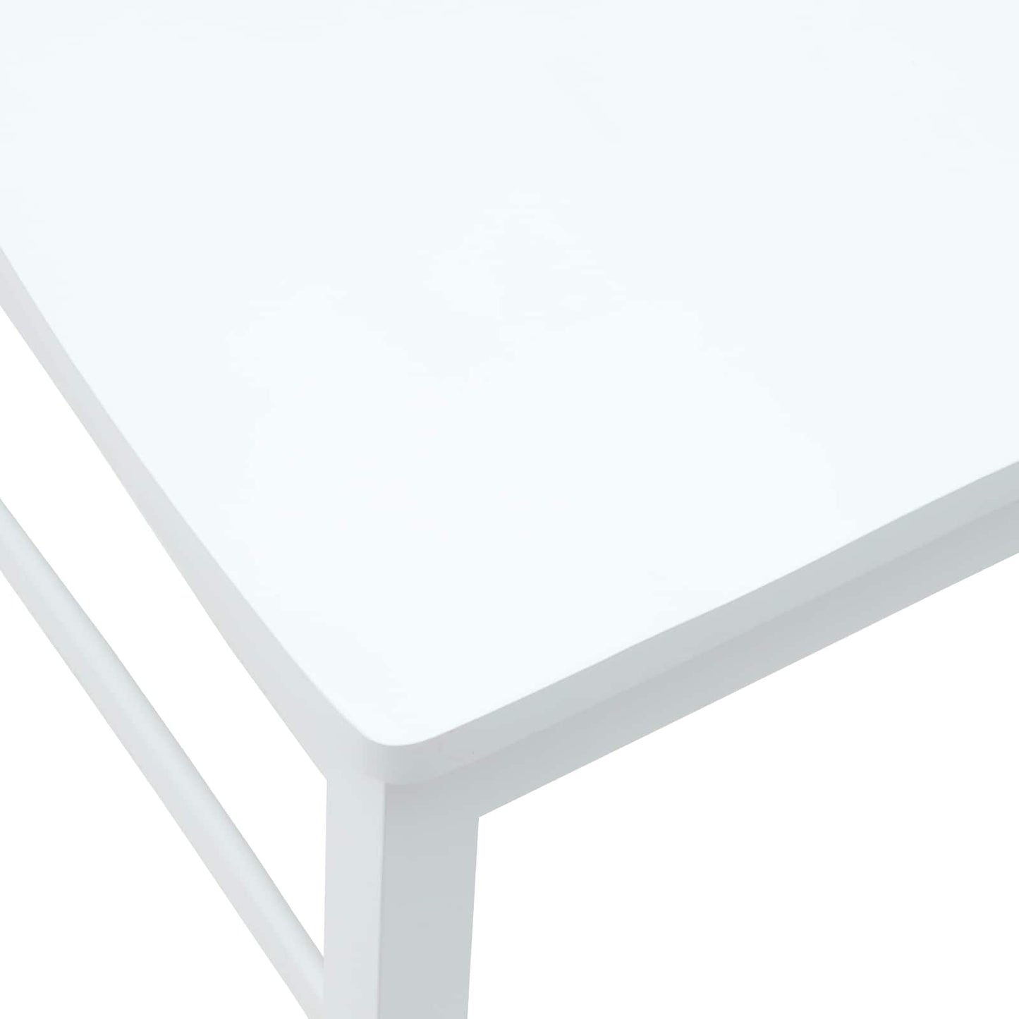 vidaXL Καρέκλες φαγητού 2 pcs Λευκό 43 x 54 x 89 εκ.