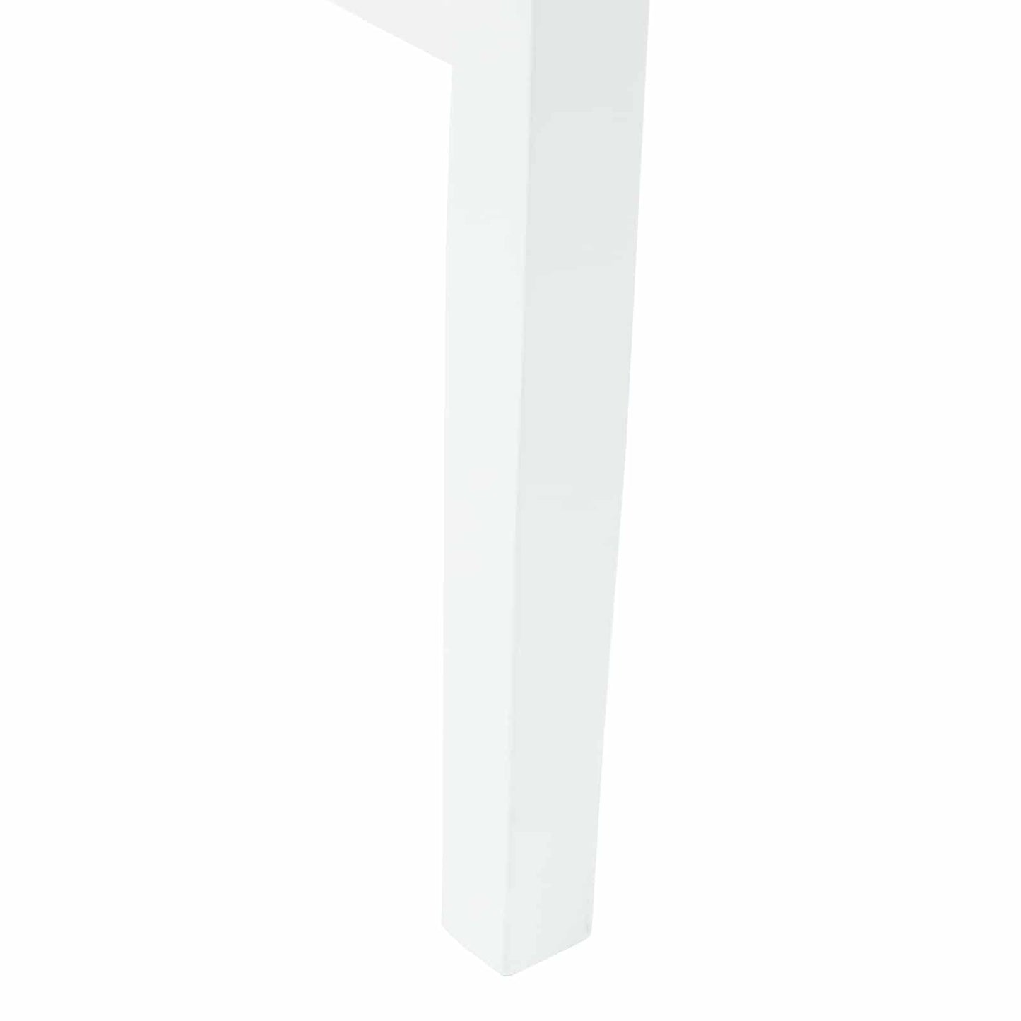 vidaXL Καρέκλες φαγητού 2 pcs Λευκό 43 x 54 x 89 εκ.