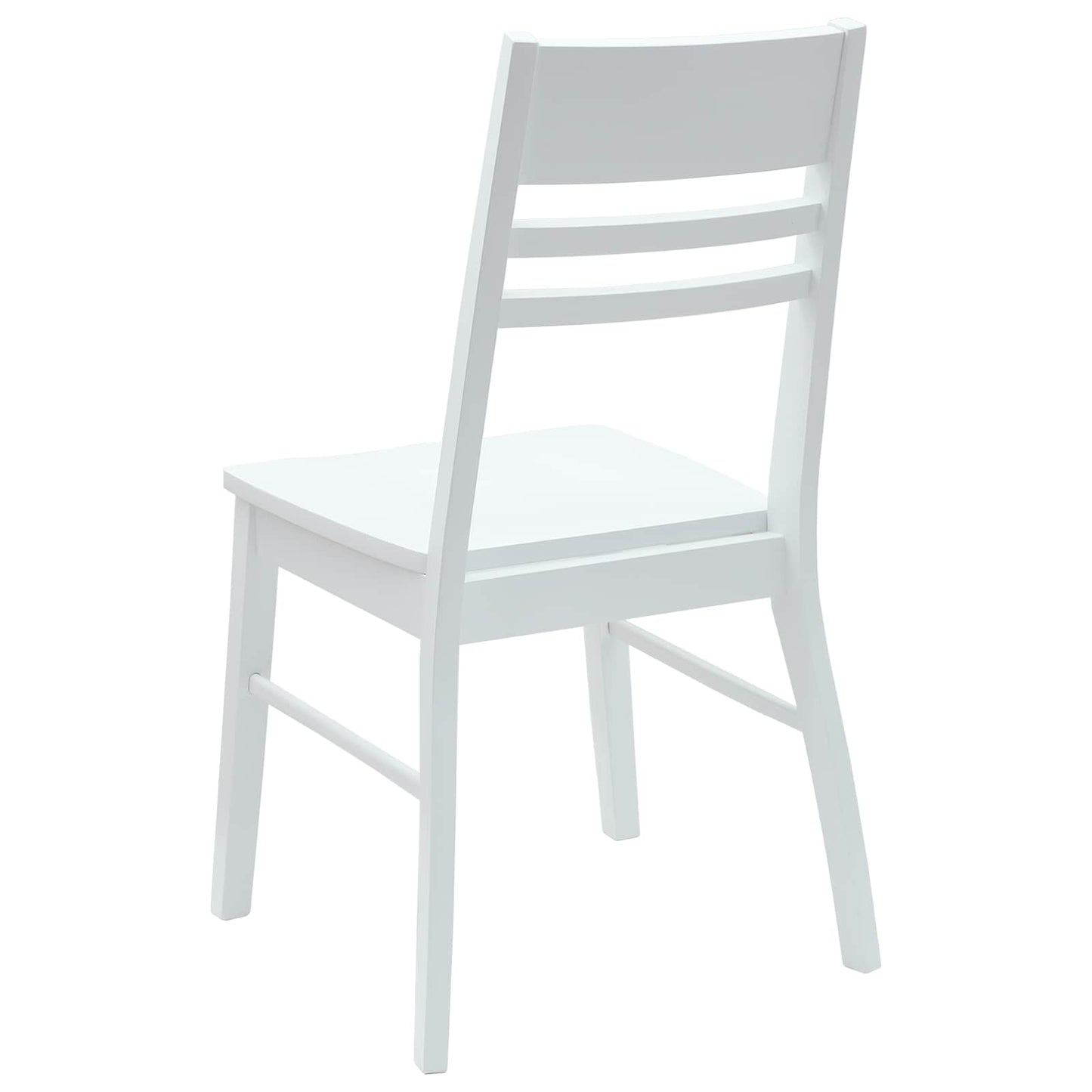 vidaXL Καρέκλες φαγητού 2 pcs Λευκό 43 x 54 x 89 εκ.
