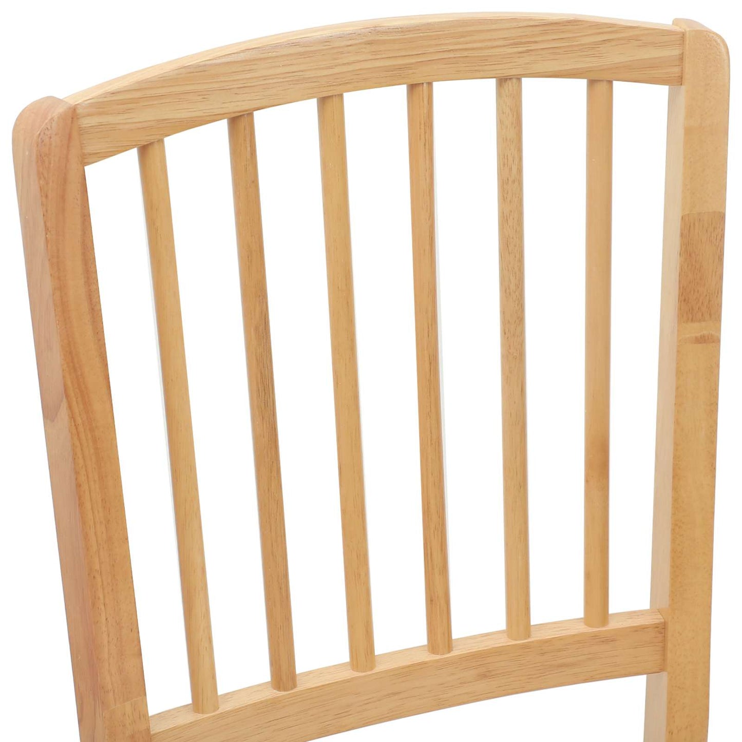 vidaXL Καρέκλες φαγητού 2 pcs Φυσικό 50 x 52,5 x 91 εκ