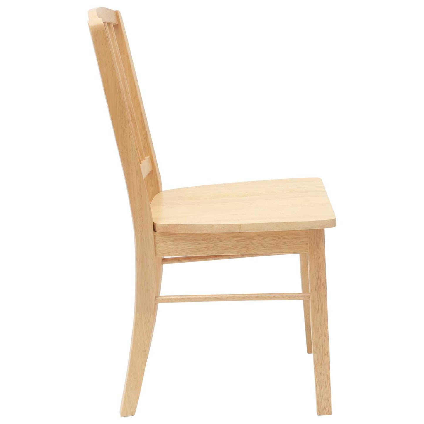 vidaXL Καρέκλες φαγητού 2 pcs Φυσικό 50 x 52,5 x 91 εκ