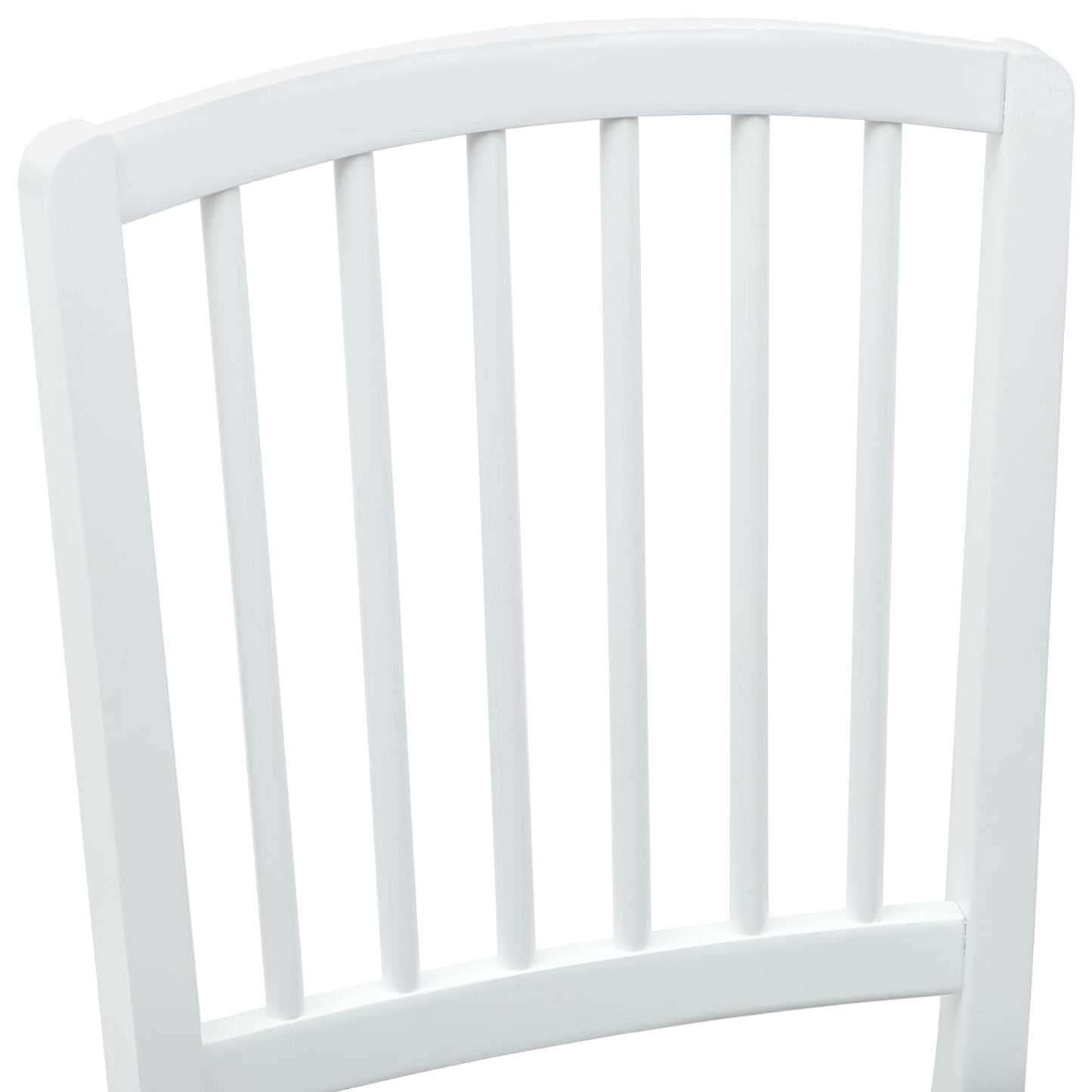 vidaXL Καρέκλες φαγητού 2 pcs Λευκό 50 x 52,5 x 91 εκ