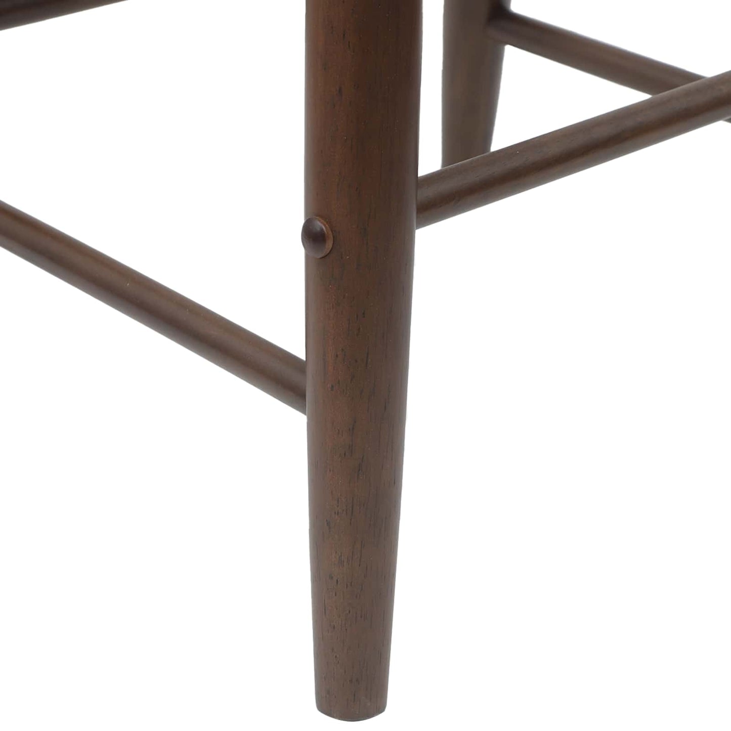vidaXL Καρέκλες φαγητού 2 pcs Ανοιχτό καφέ 46 x 37 x 63 εκ