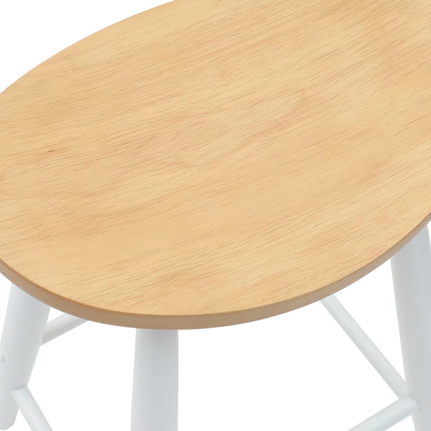 vidaXL Καρέκλες φαγητού 2 pcs Λευκό 46 x 37 x 63 εκ