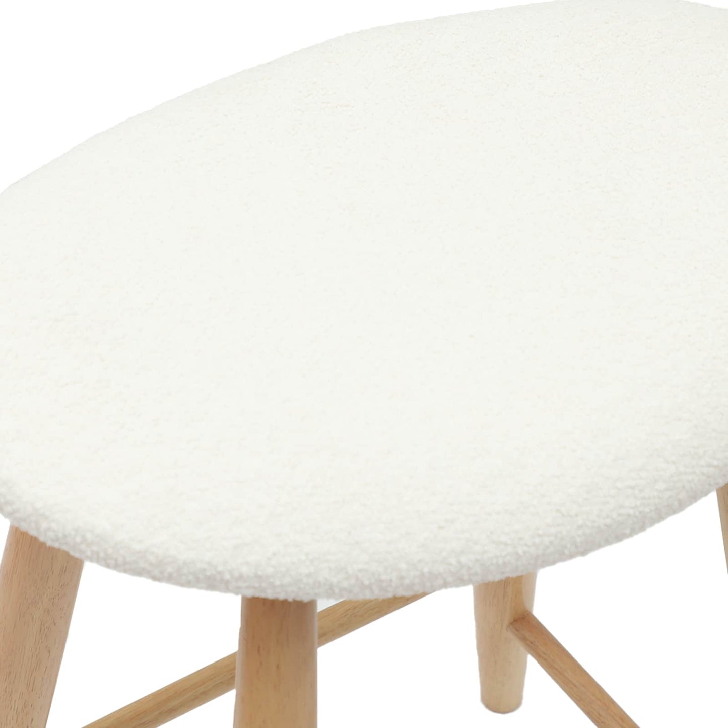 vidaXL Καρέκλες φαγητού 2 pcs Φυσικό 46 x 37 x 63 εκ