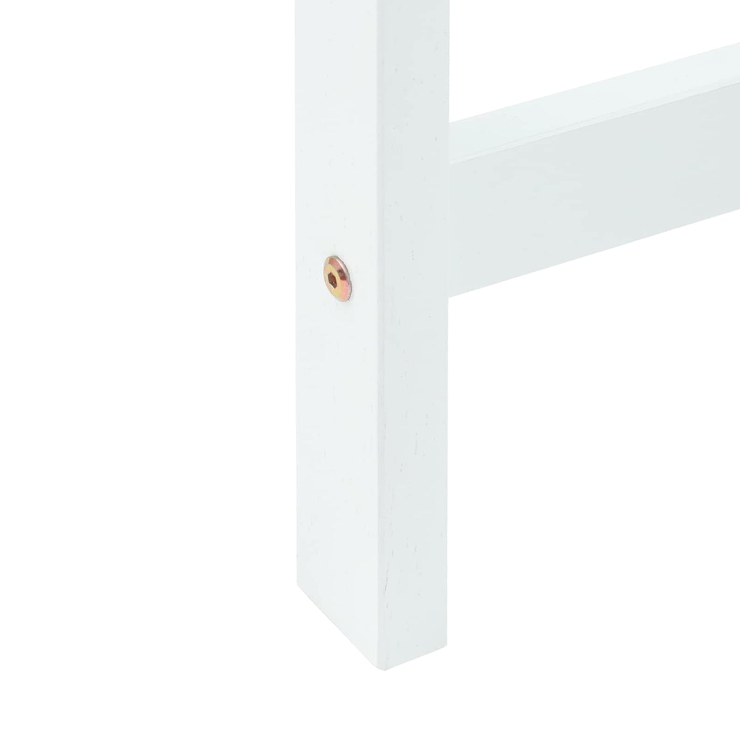 vidaXL Καρέκλες φαγητού 2 pcs Λευκό 40 x 47,5 x 99,5 εκ