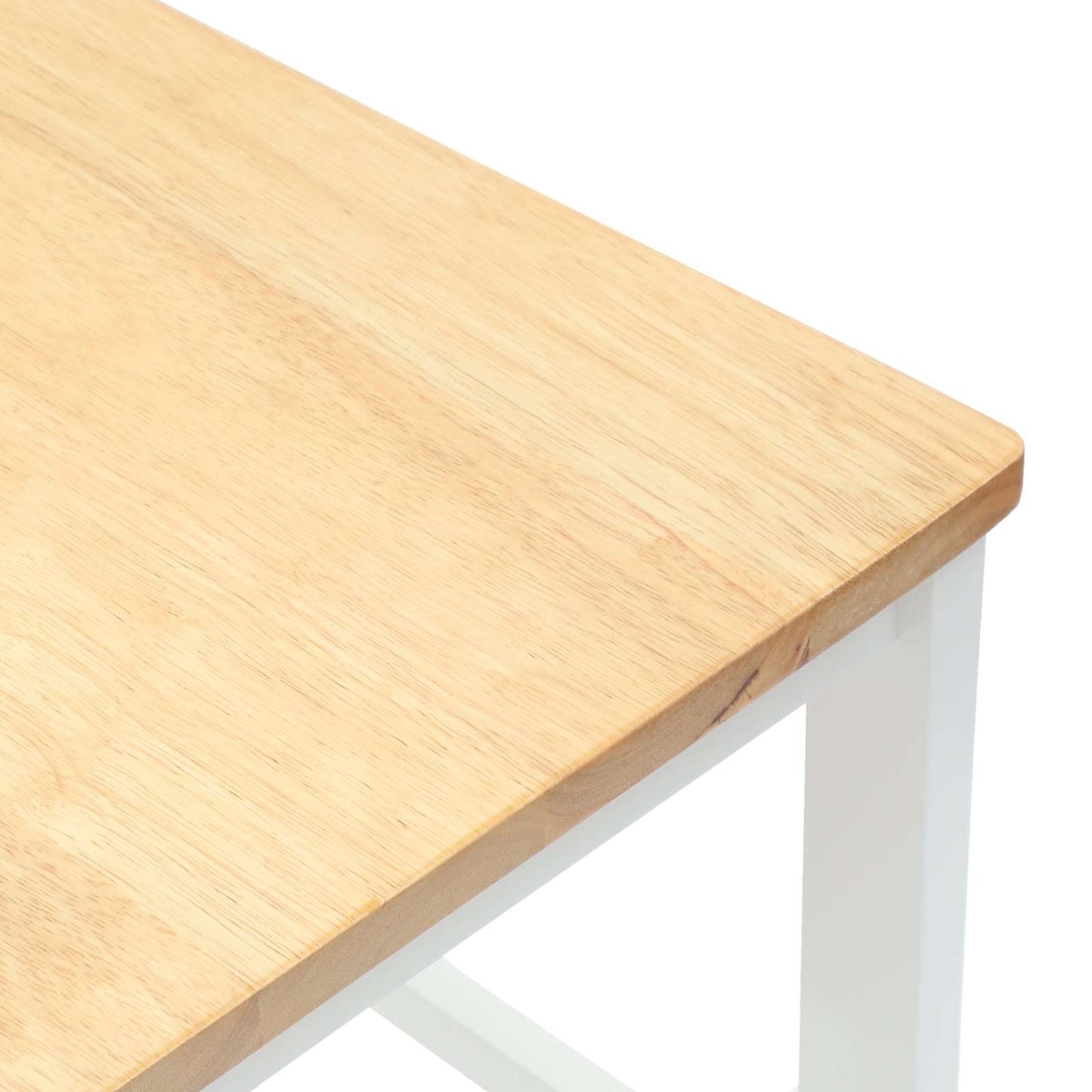 vidaXL Καρέκλες φαγητού 2 pcs Λευκό 40 x 47,5 x 99,5 εκ