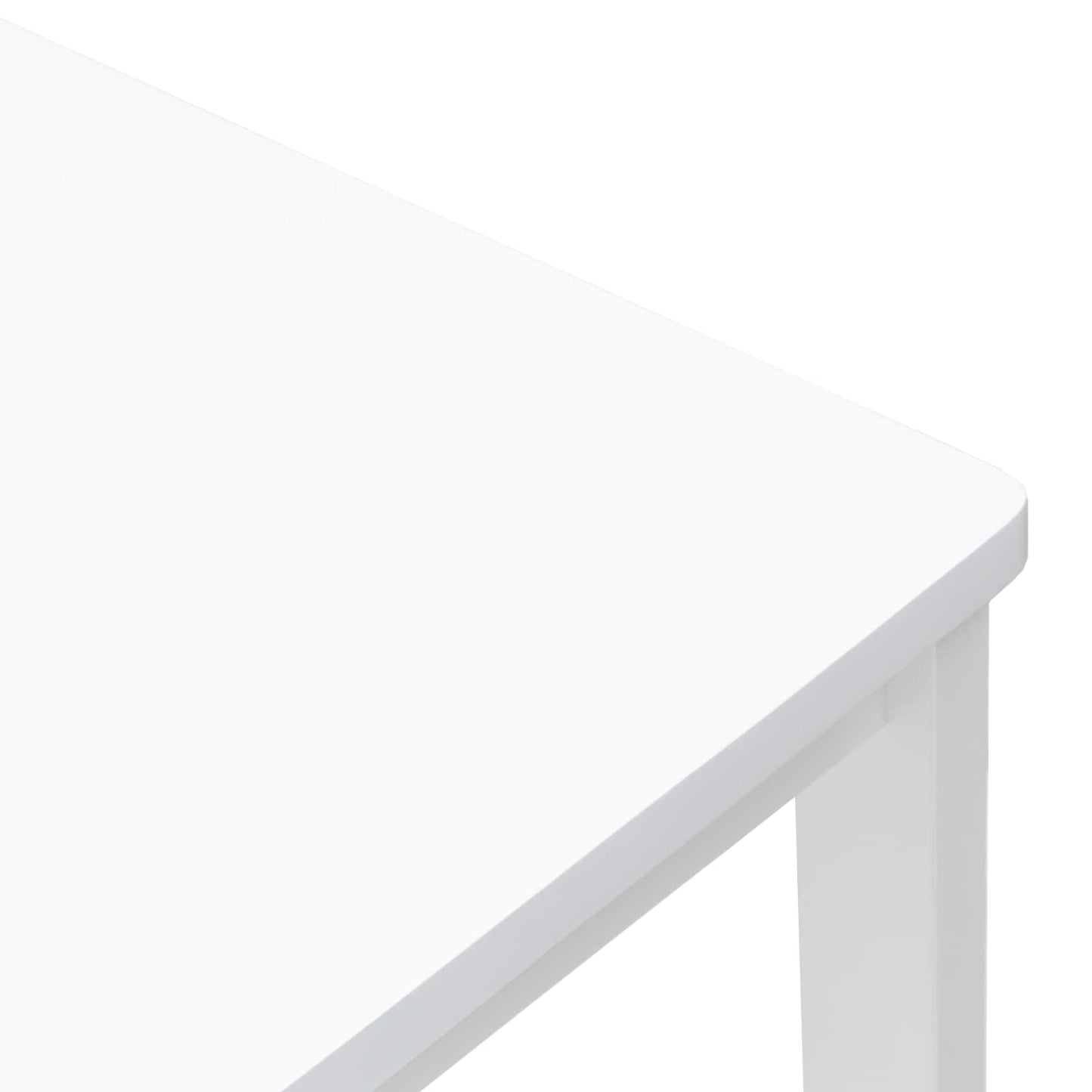 vidaXL Καρέκλες φαγητού 2 pcs Λευκό 40 x 47,5 x 99,5 εκ