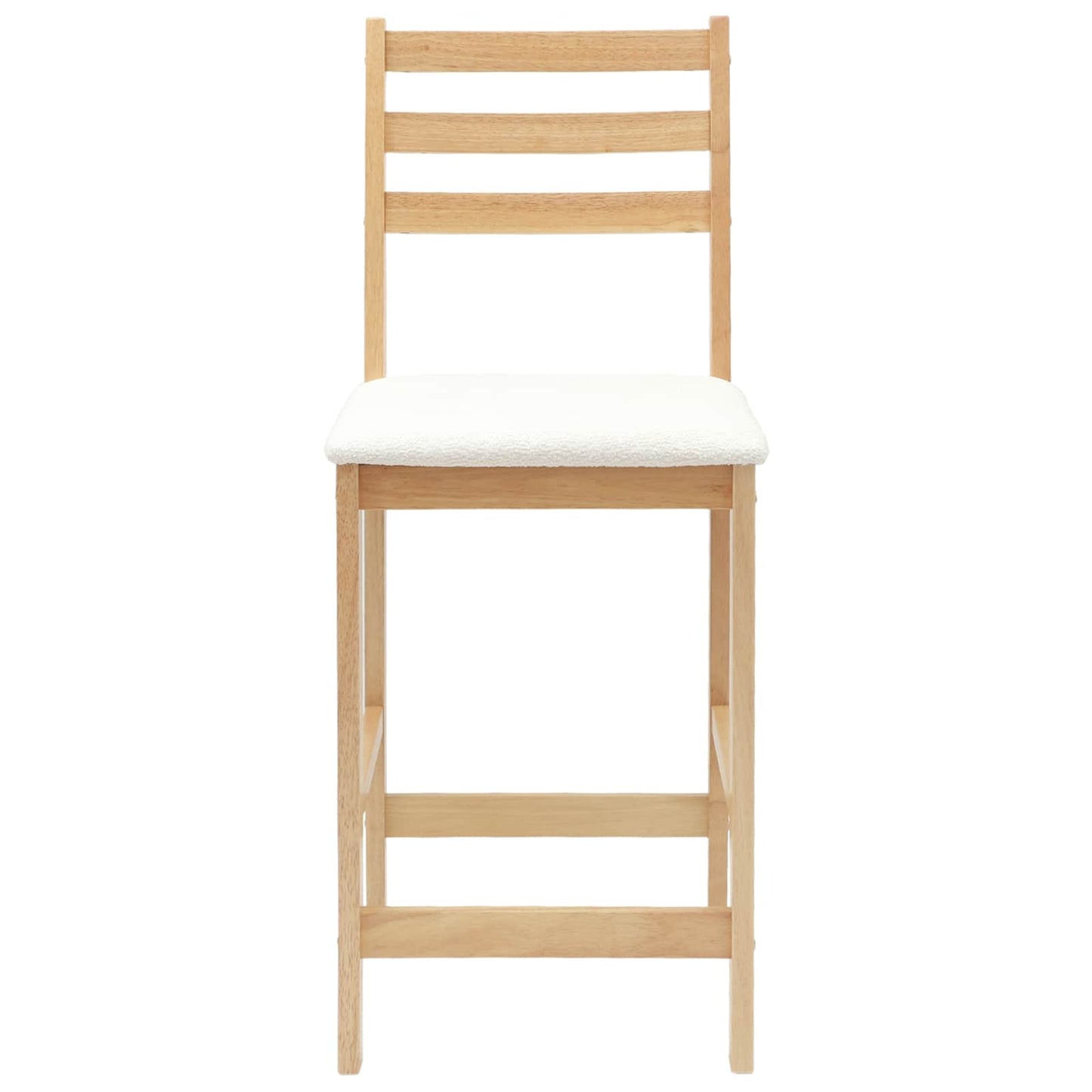 vidaXL Καρέκλες φαγητού 2 pcs Φυσικό 40 x 47,5 x 99,5 εκ