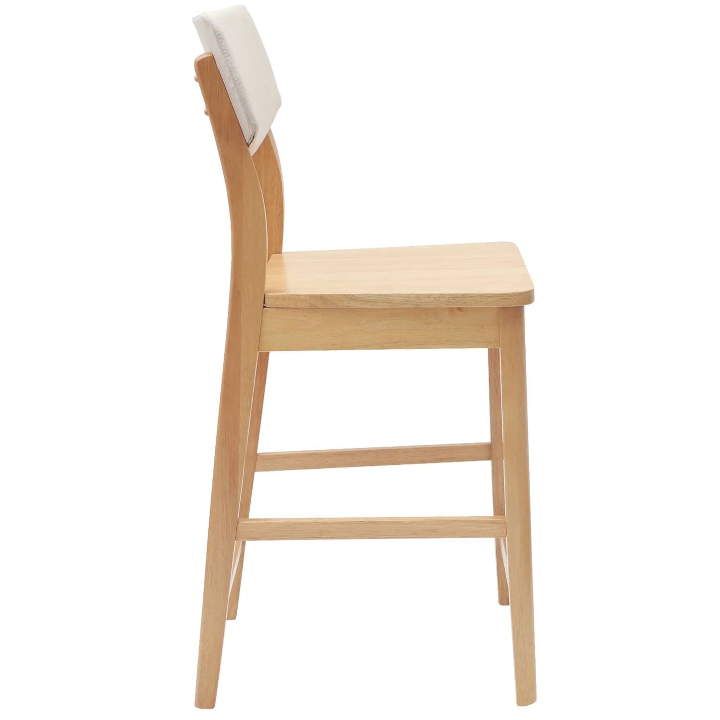 vidaXL Καρέκλες φαγητού 2 pcs Φυσικό 48 x 49 x 95 εκ.