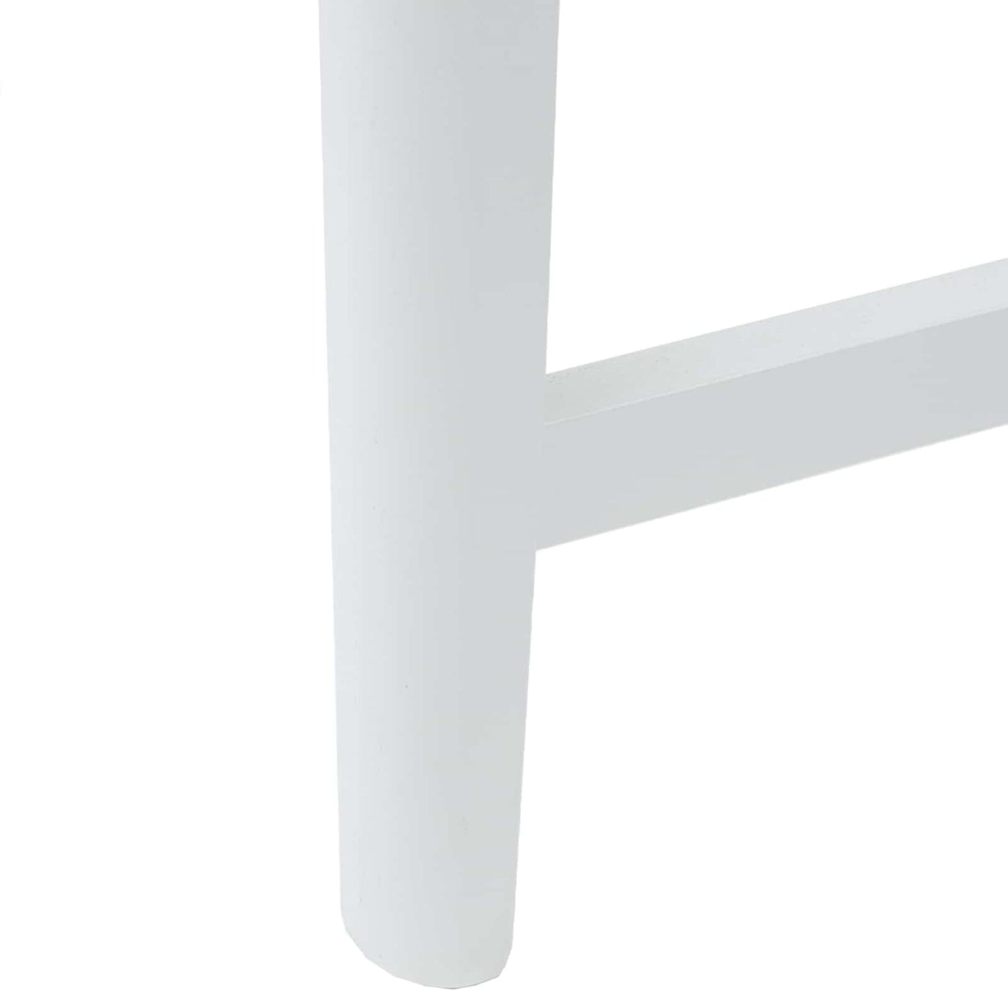 vidaXL Καρέκλες φαγητού 2 pcs Λευκό 48 x 49 x 95 εκ.