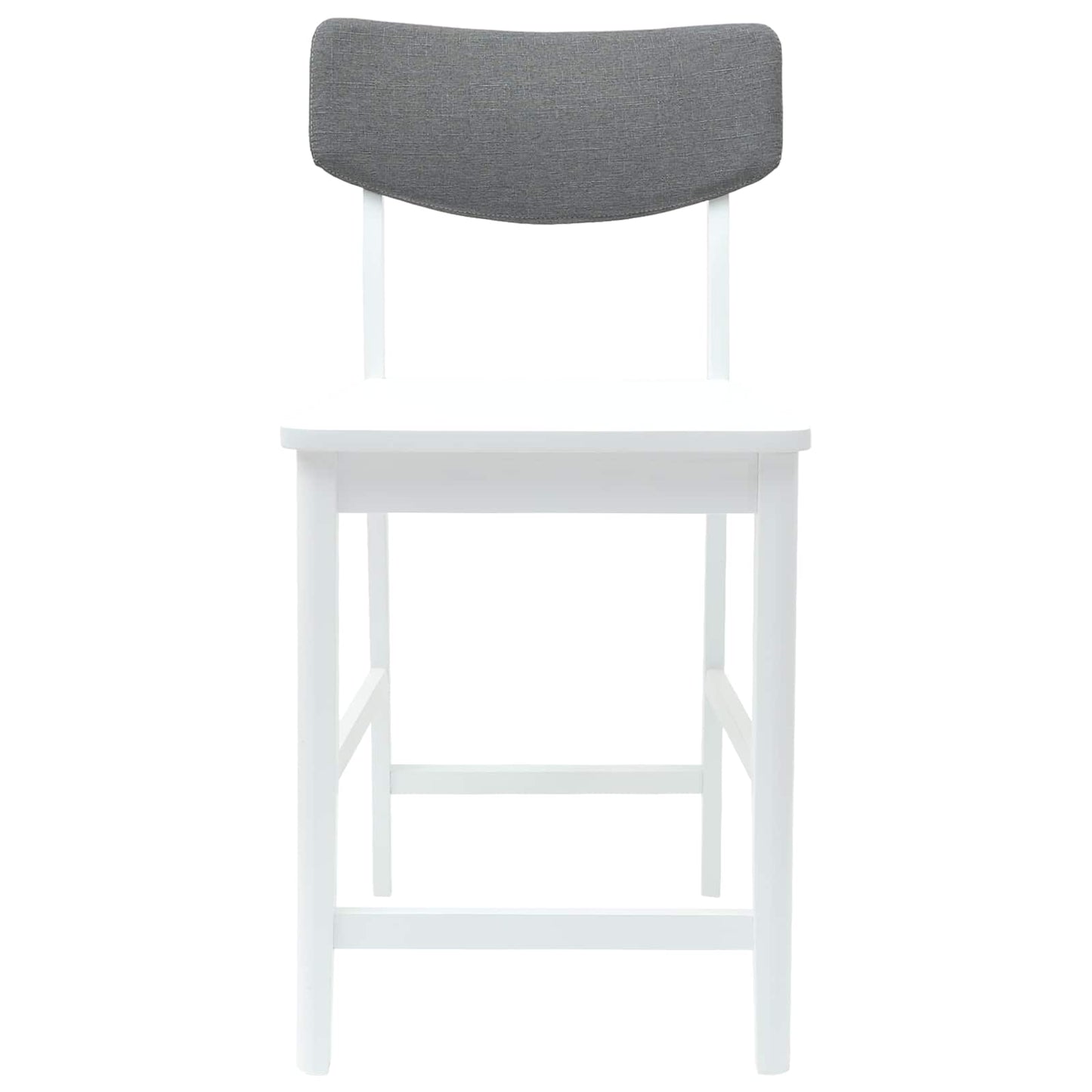 vidaXL Καρέκλες φαγητού 2 pcs Λευκό 48 x 49 x 95 εκ.