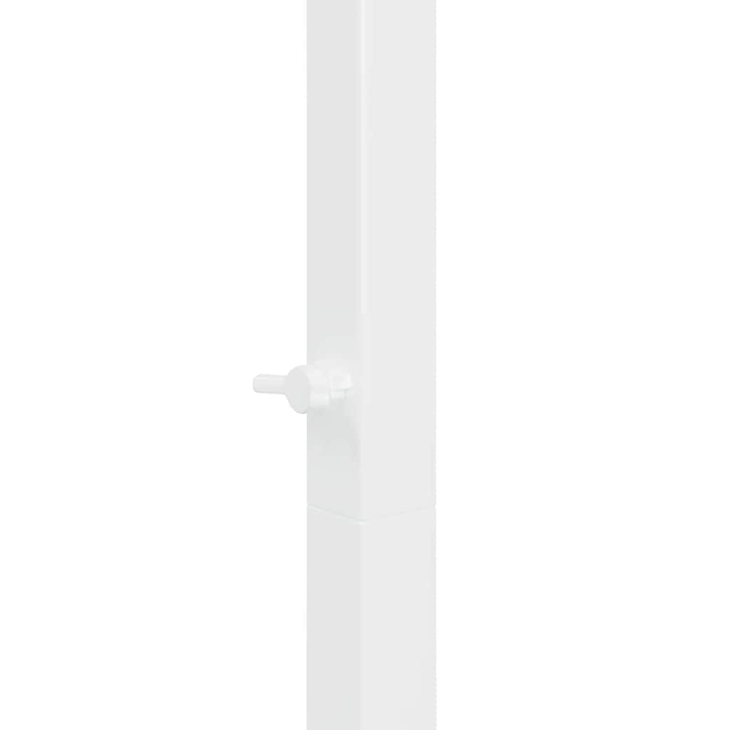 vidaXL Αψίδα Γάμου Λευκό 150 x 45.9 x 200 εκ. Ατσάλι