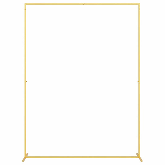 vidaXL Αψίδα Γάμου Χρυσό 150 x 49,5 x 200 εκ Ατσάλι