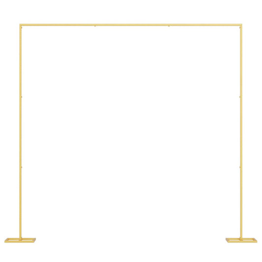 vidaXL Αψίδα Γάμου Χρυσό 338 x 35 x 300 εκ Ατσάλι