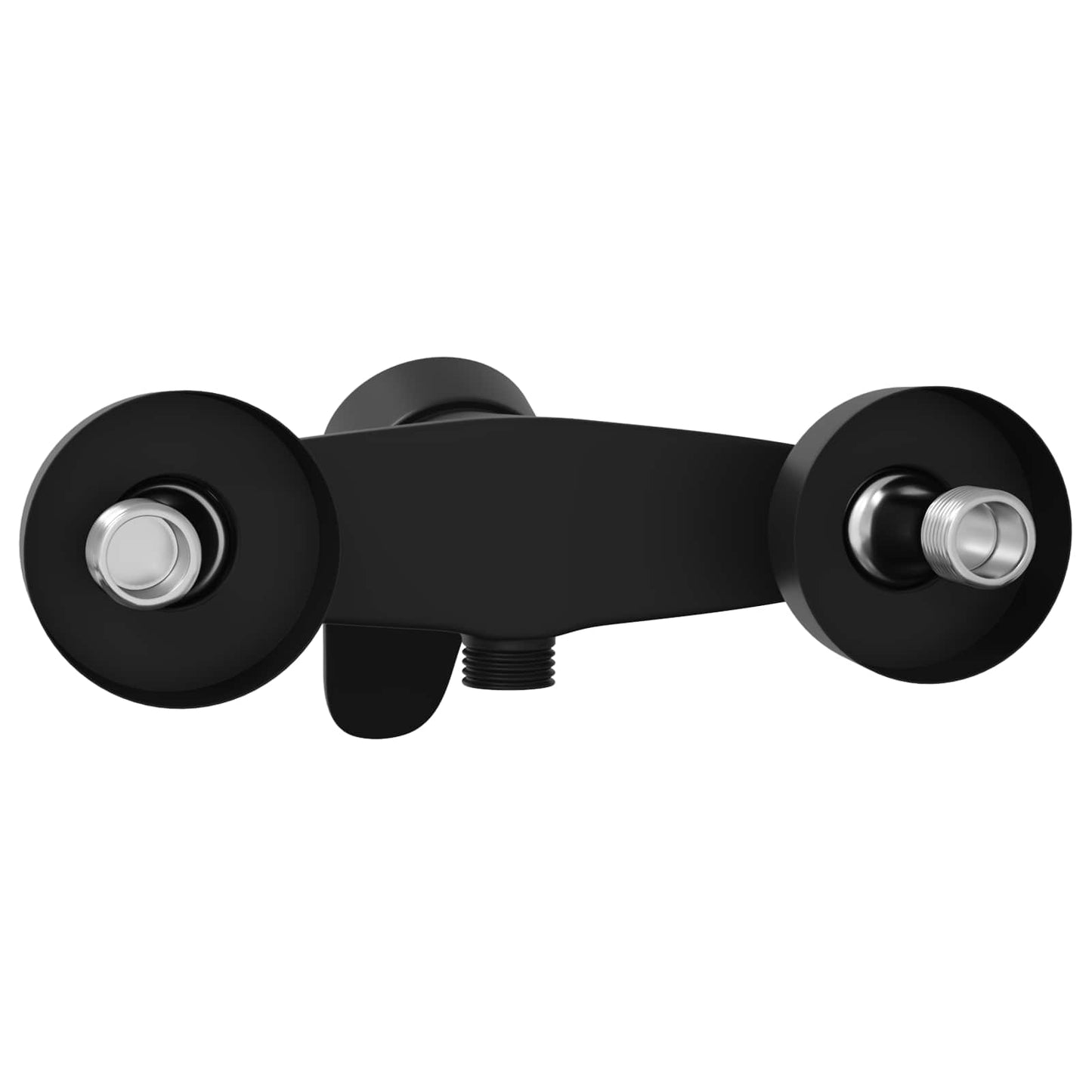 vidaXL Μίξερ ντους Μαύρο G 1 / 2 ίντσες