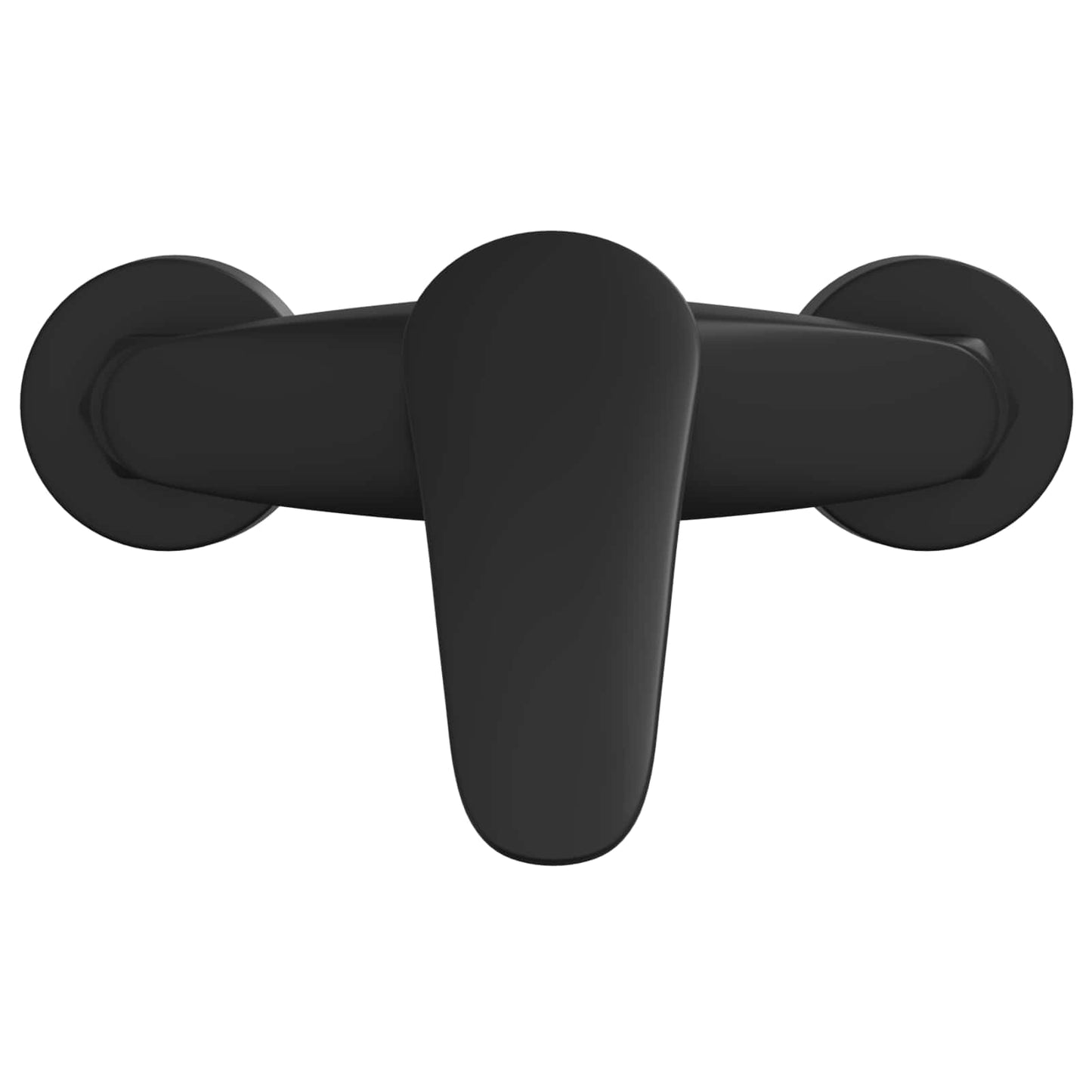 vidaXL Μίξερ ντους Μαύρο G 1 / 2 ίντσες