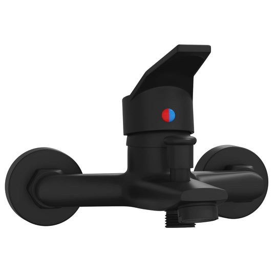 vidaXL Μίξερ ντους Μαύρο G 1 / 2 ίντσες