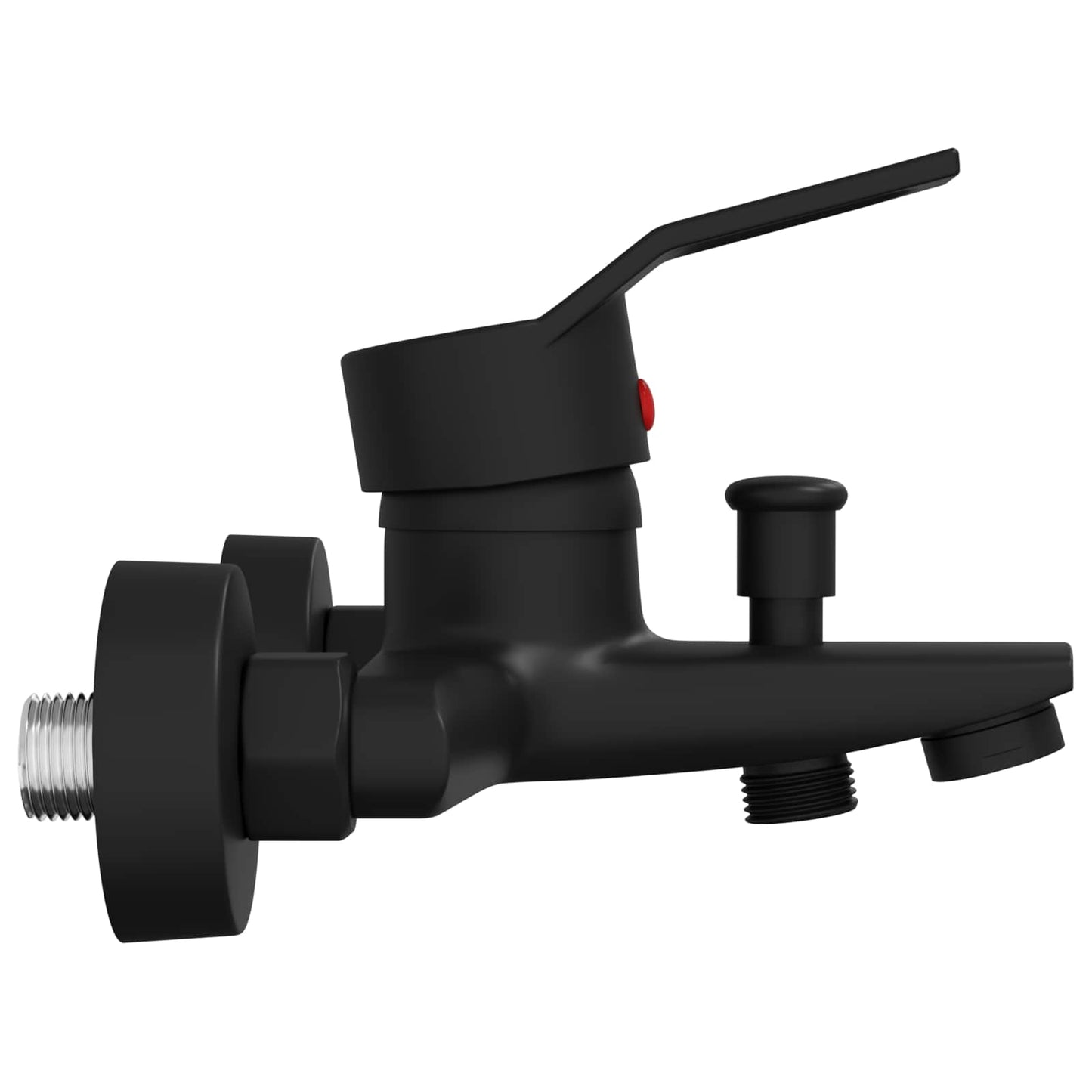 vidaXL Μίξερ ντους Μαύρο G 1 / 2 ίντσες