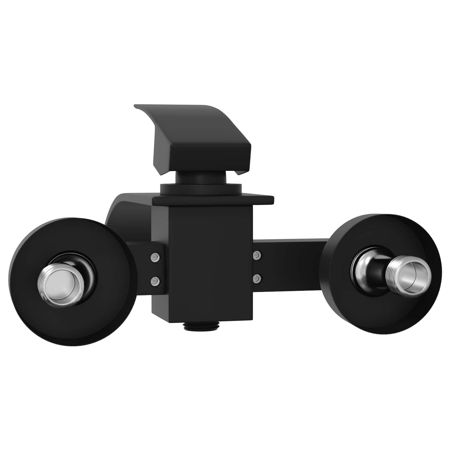 vidaXL Μίξερ ντους Μαύρο G 1 / 2 ίντσες