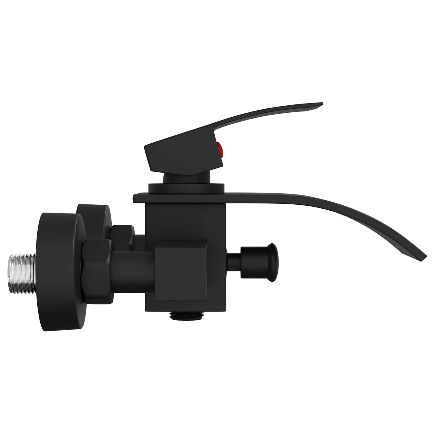 vidaXL Μίξερ ντους Μαύρο G 1 / 2 ίντσες