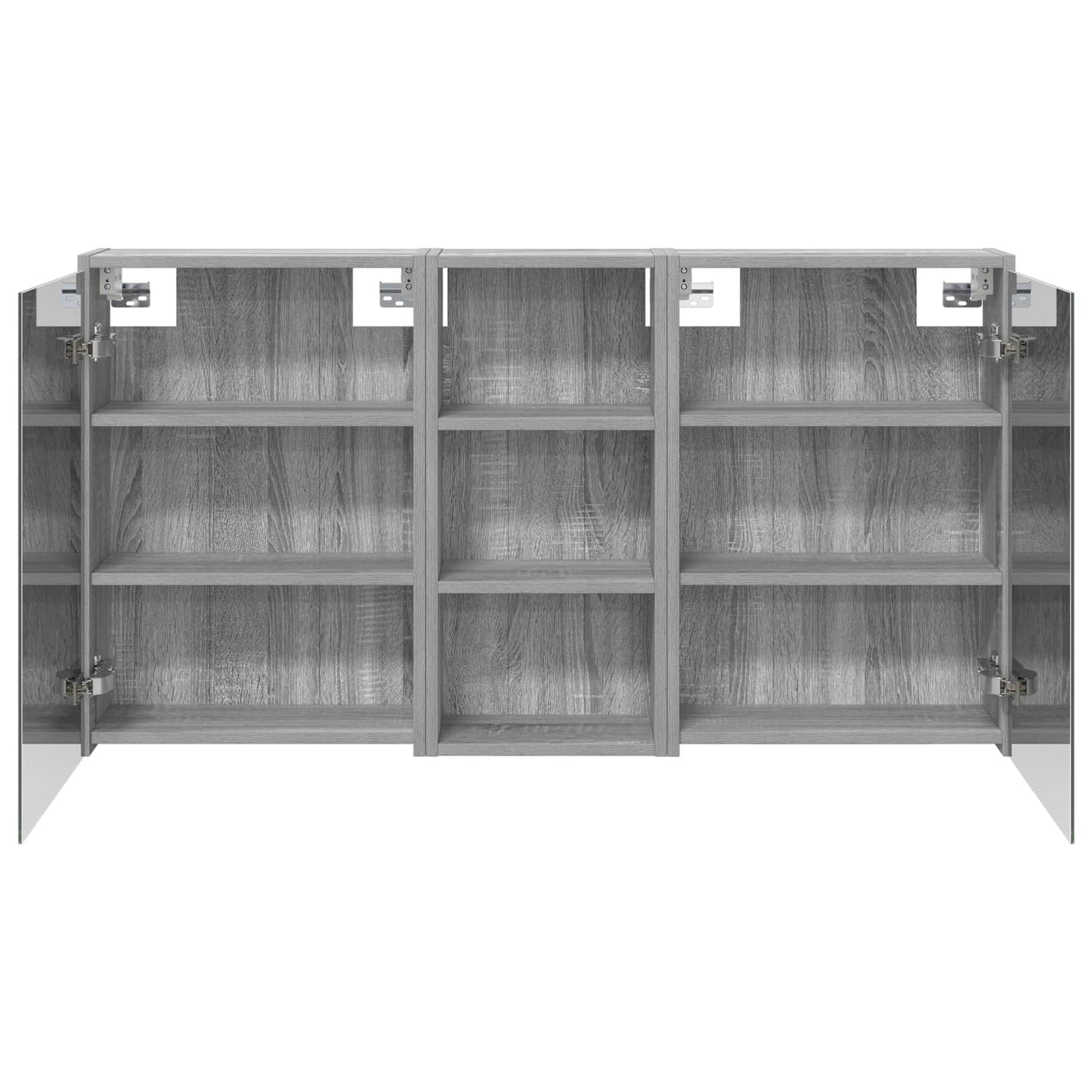 vidaXL Σετ Ντουλαπιών Μπάνιου 3 τμχ. 116 x 16 x 62,5 εκ.