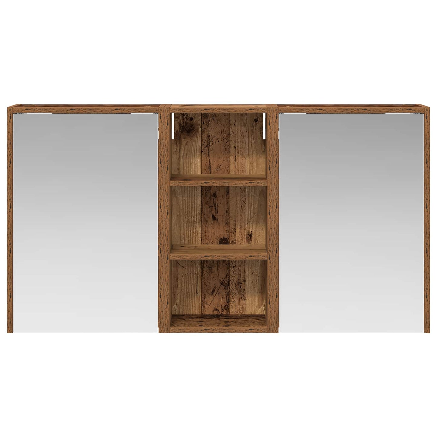 vidaXL Σετ Ντουλαπιών Μπάνιου 3 τμχ. 116 x 16 x 62,5 εκ.