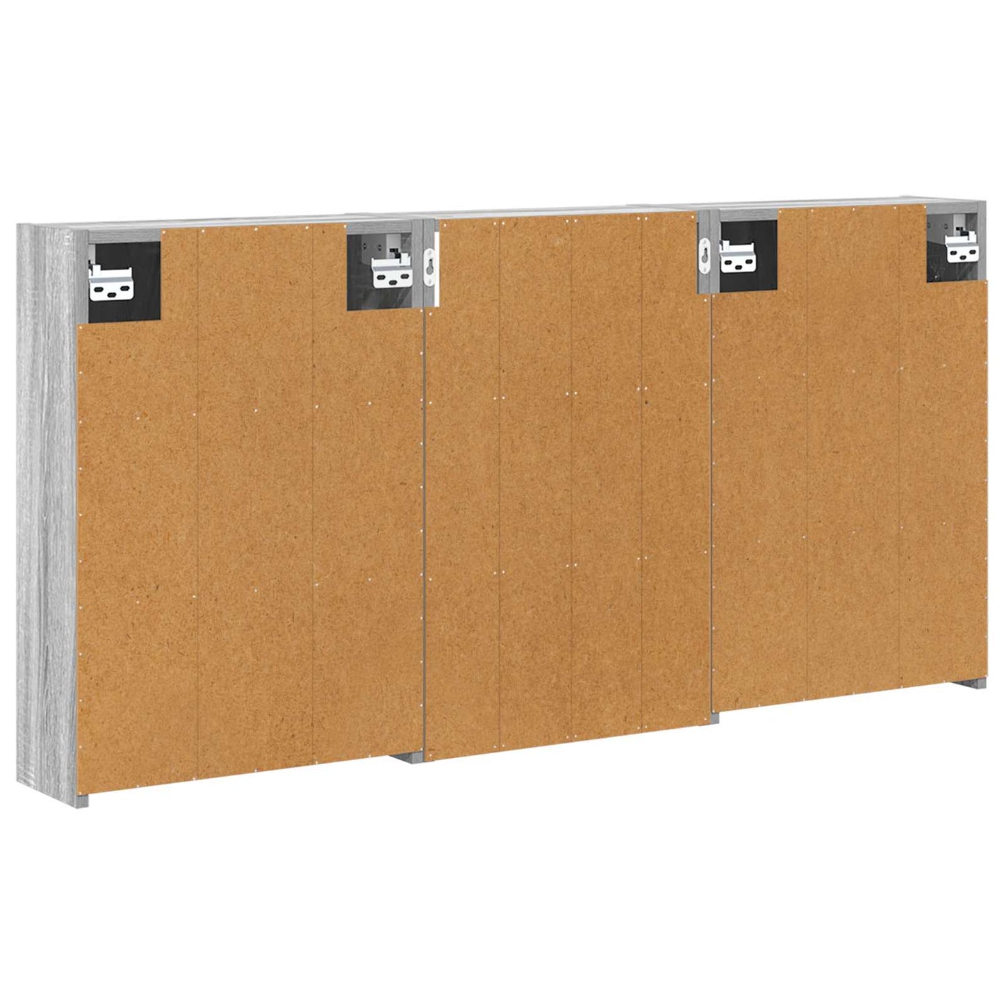 vidaXL Σετ Ντουλαπιών Μπάνιου 3 τμχ. 126 x 16 x 62.5 εκ.