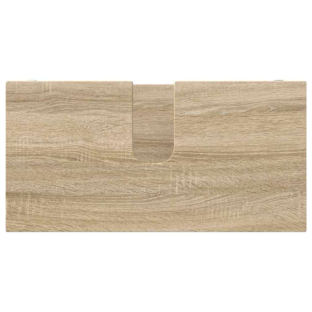 vidaXL Σετ Επίπλων Μπάνιου 4 pcs Δρύς Sonoma Επεξεργασμένο ξύλο