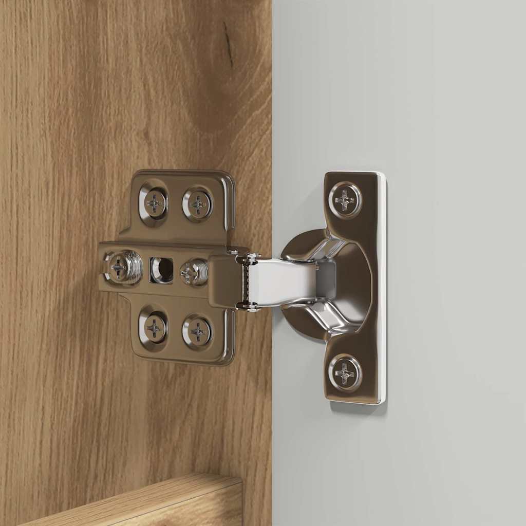 vidaXL Σετ Επίπλων Μπάνιου 3 pcs Artisan Oak Επεξεργασμένο ξύλο