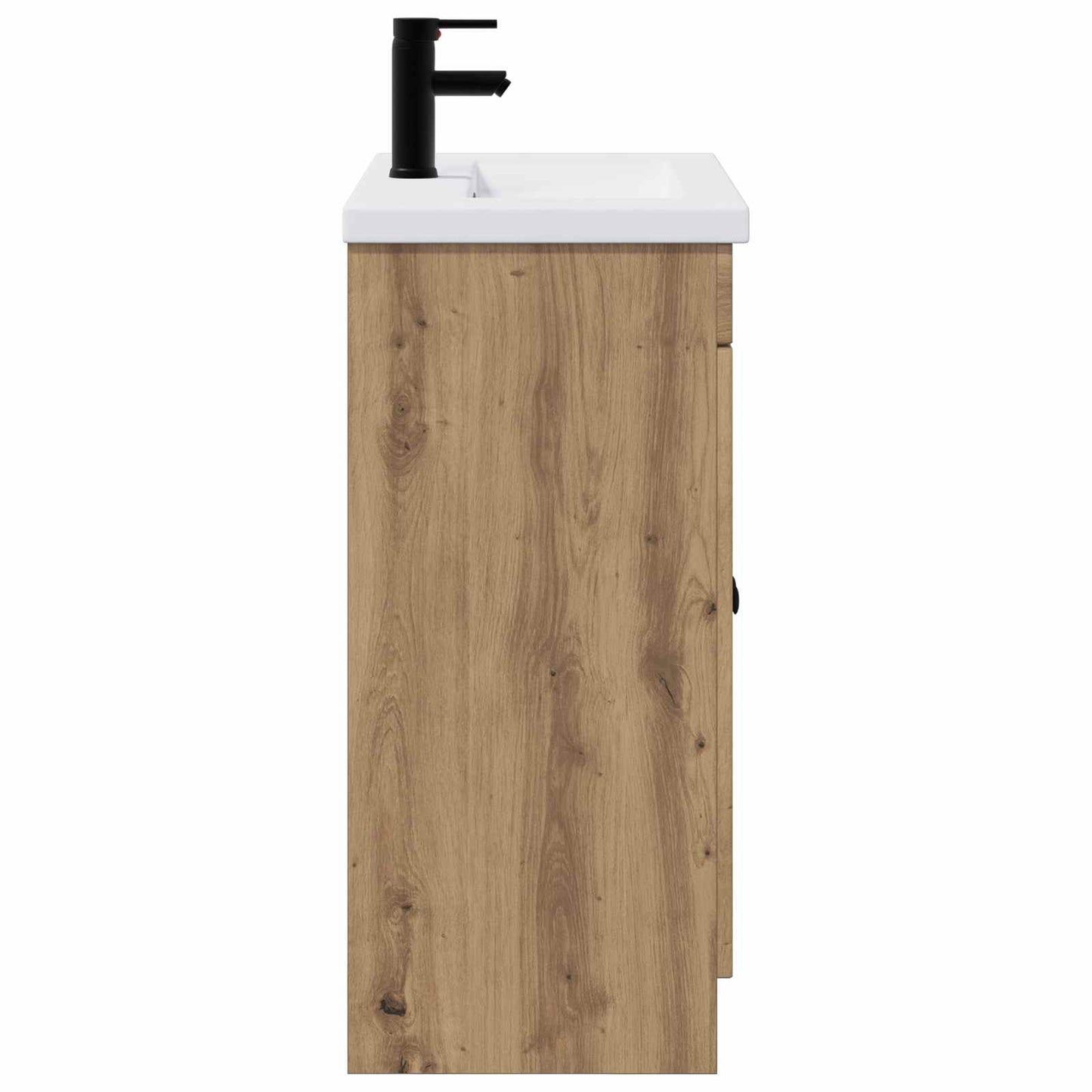 vidaXL Σετ Επίπλων Μπάνιου Artisan Δρυς 56 x 37,5 x 81 εκ