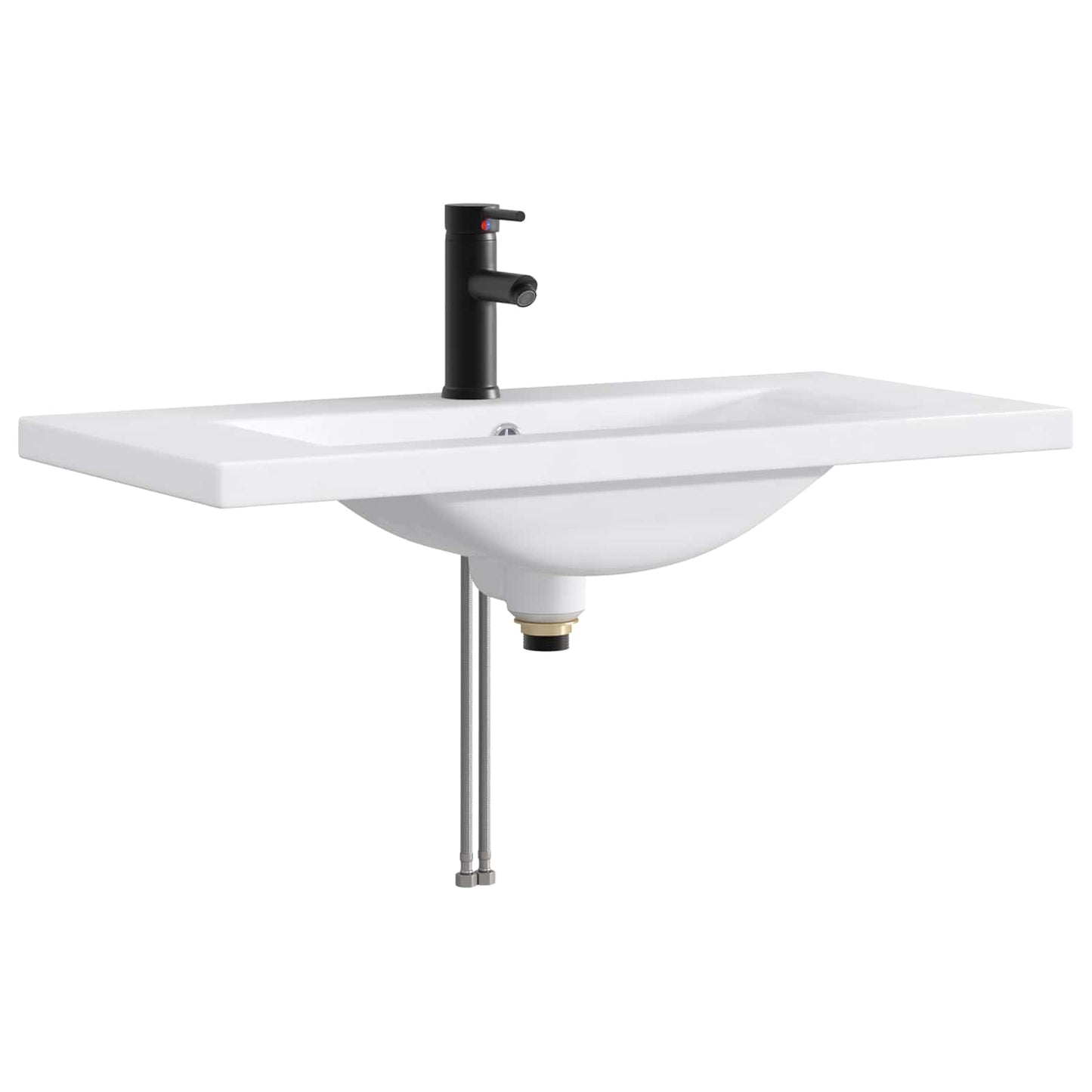 vidaXL Σετ Επίπλων Μπάνιου Παλαιωμένο ξύλο 78,5 x 37,5 x 81 εκ