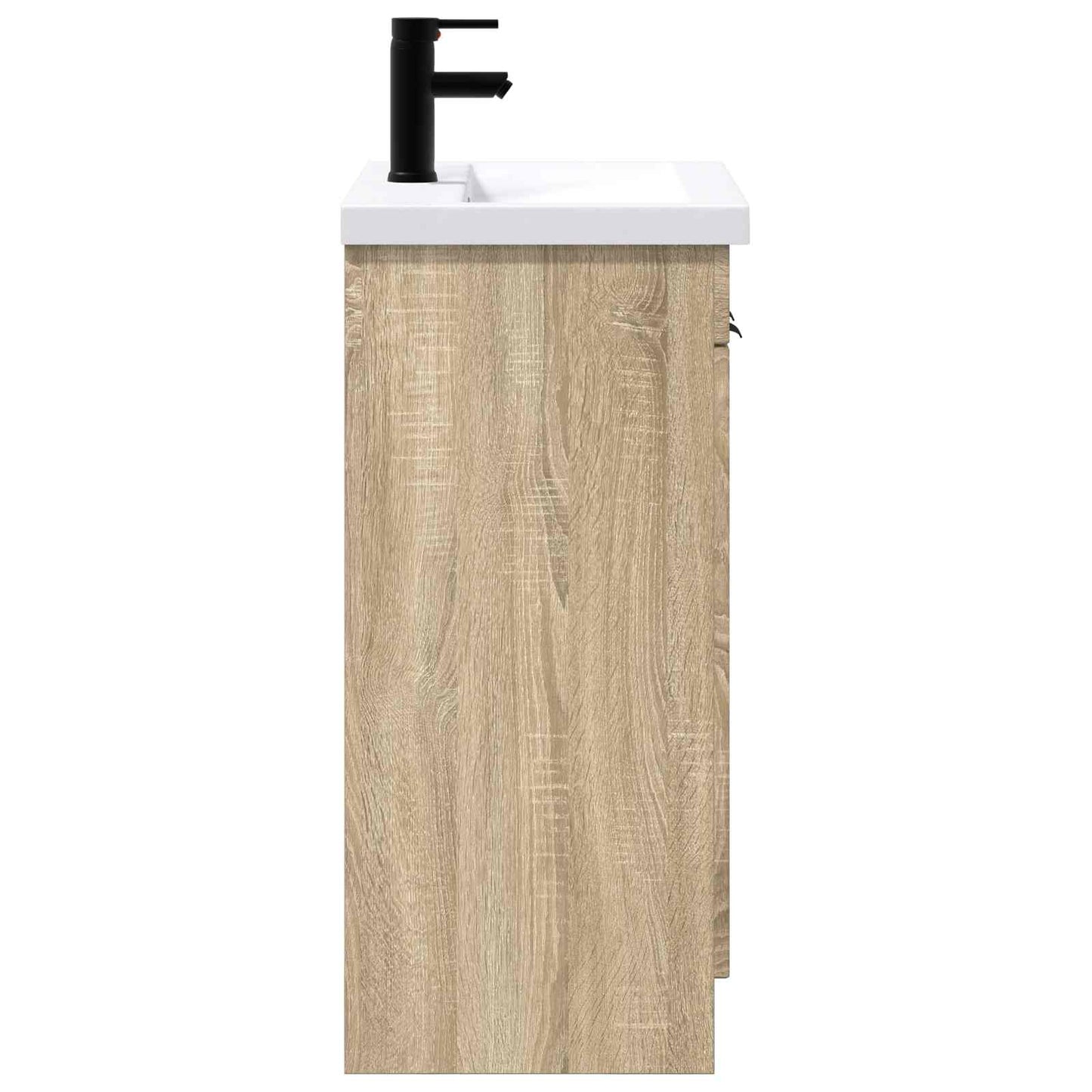 vidaXL Σετ Επίπλων Μπάνιου Sonoma Δρυς 56 x 37,5 x 81 εκ
