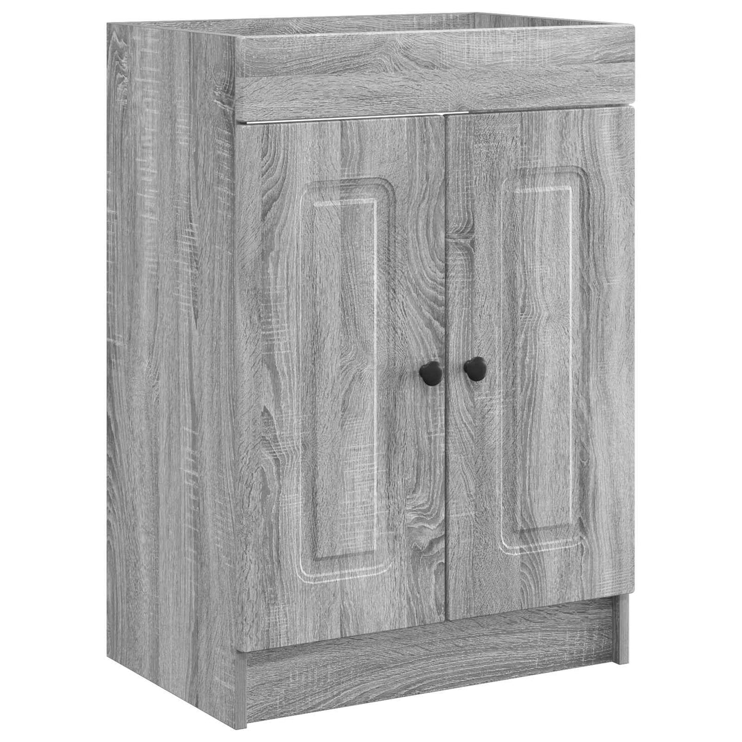 vidaXL Σετ Επίπλων Μπάνιου Γκρι Sonoma 78,5 x 37,5 x 81 εκ