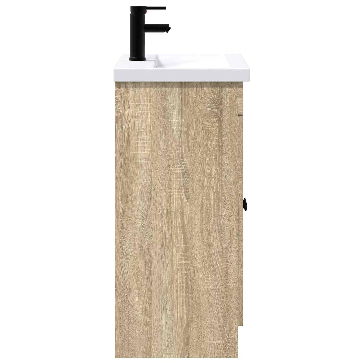 vidaXL Σετ Επίπλων Μπάνιου Sonoma Δρυς 56 x 37,5 x 81 εκ