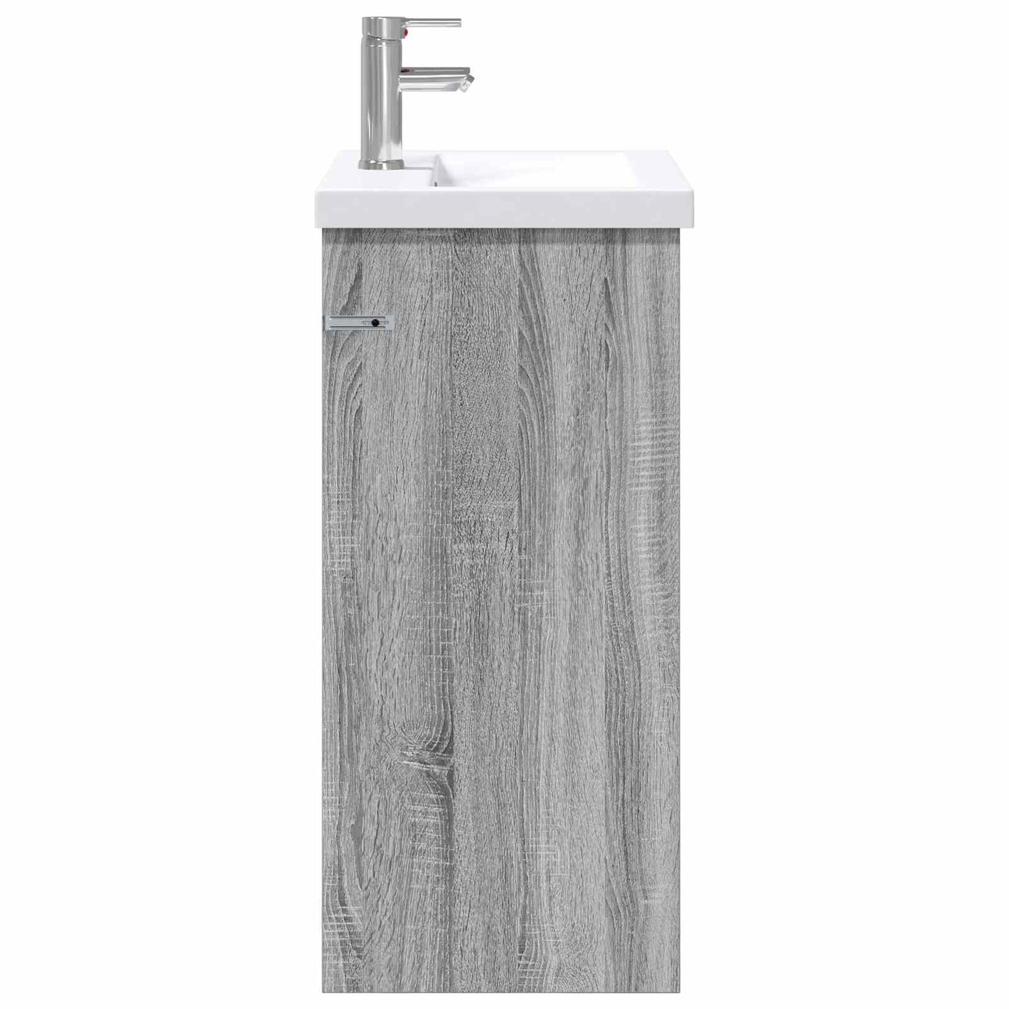 vidaXL Σετ Επίπλων Μπάνιου Γκρι Sonoma 61 x 40 x 84,5 εκ