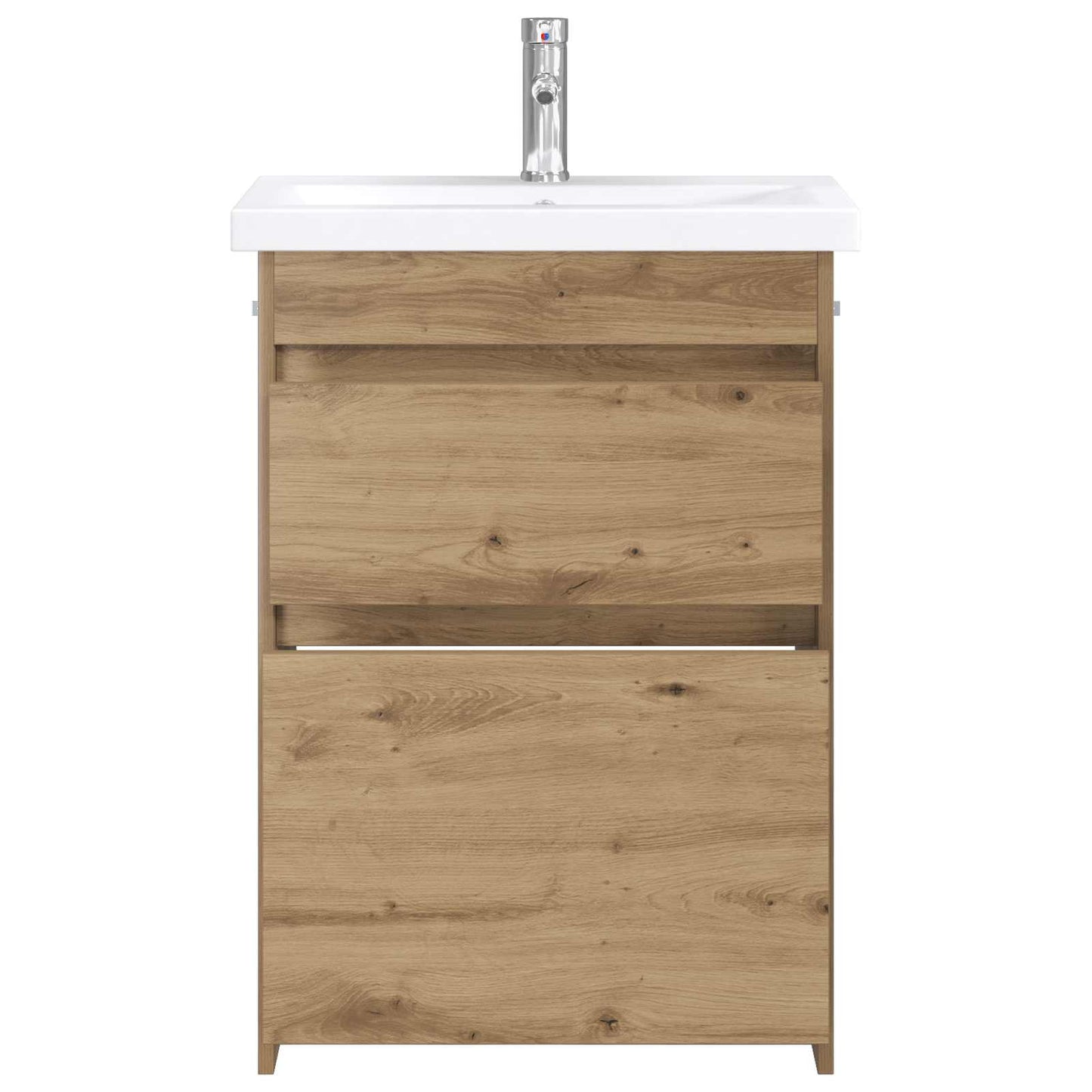 vidaXL Σετ Επίπλων Μπάνιου Artisan Δρυς 61 x 40 x 84,5 εκ