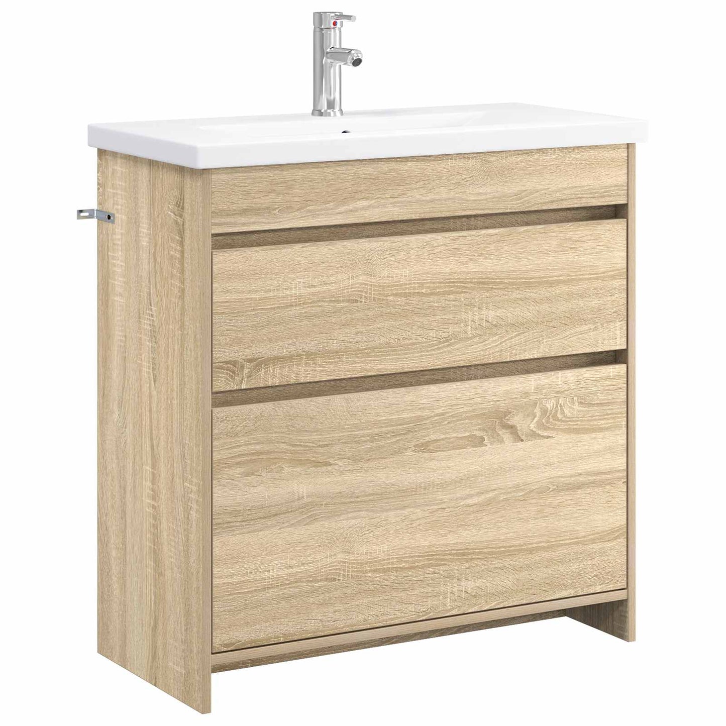 vidaXL Σετ Επίπλων Μπάνιου Sonoma Δρυς 81 x 40 x 84,5 εκ