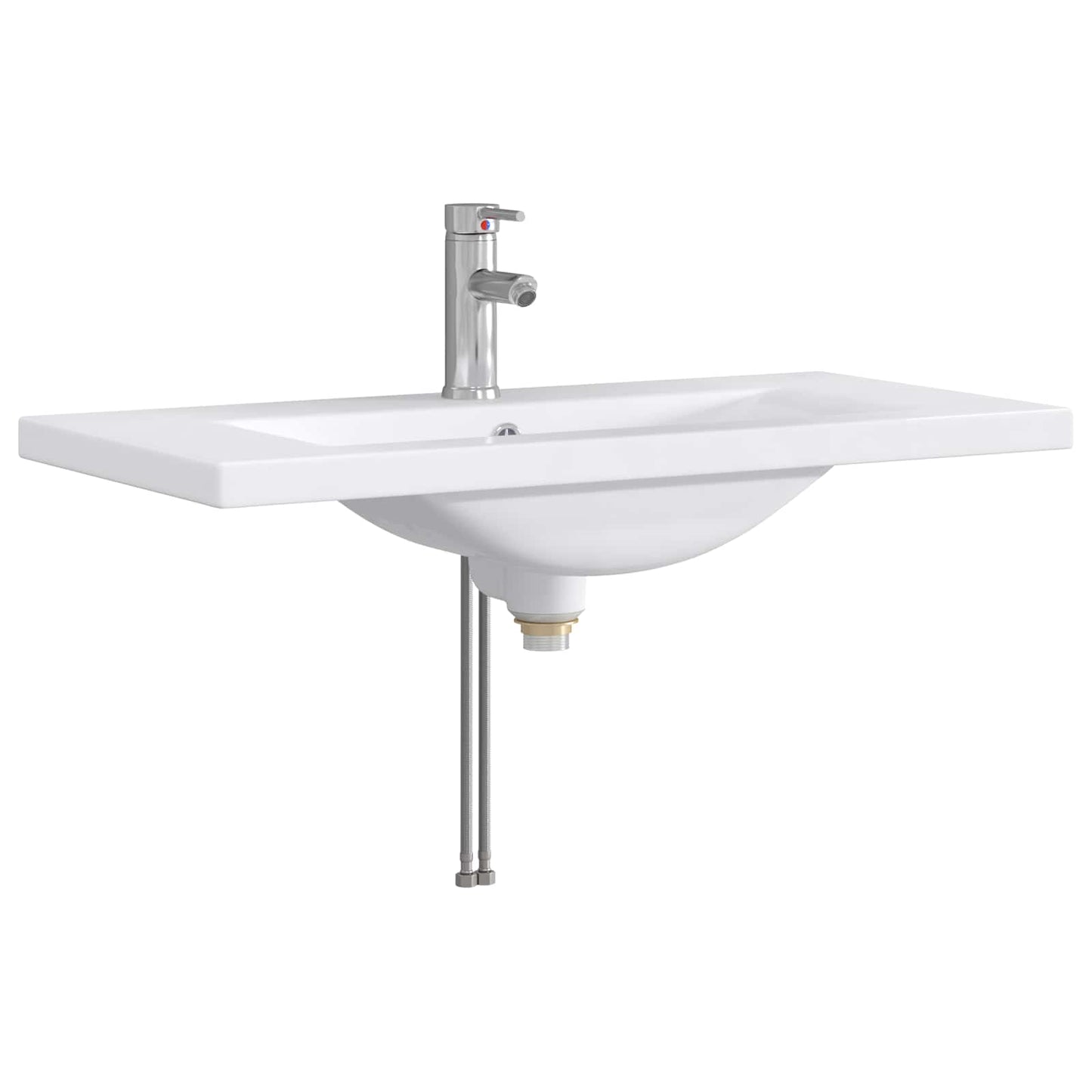 vidaXL Σετ Επίπλων Μπάνιου Sonoma Δρυς 81 x 40 x 84,5 εκ