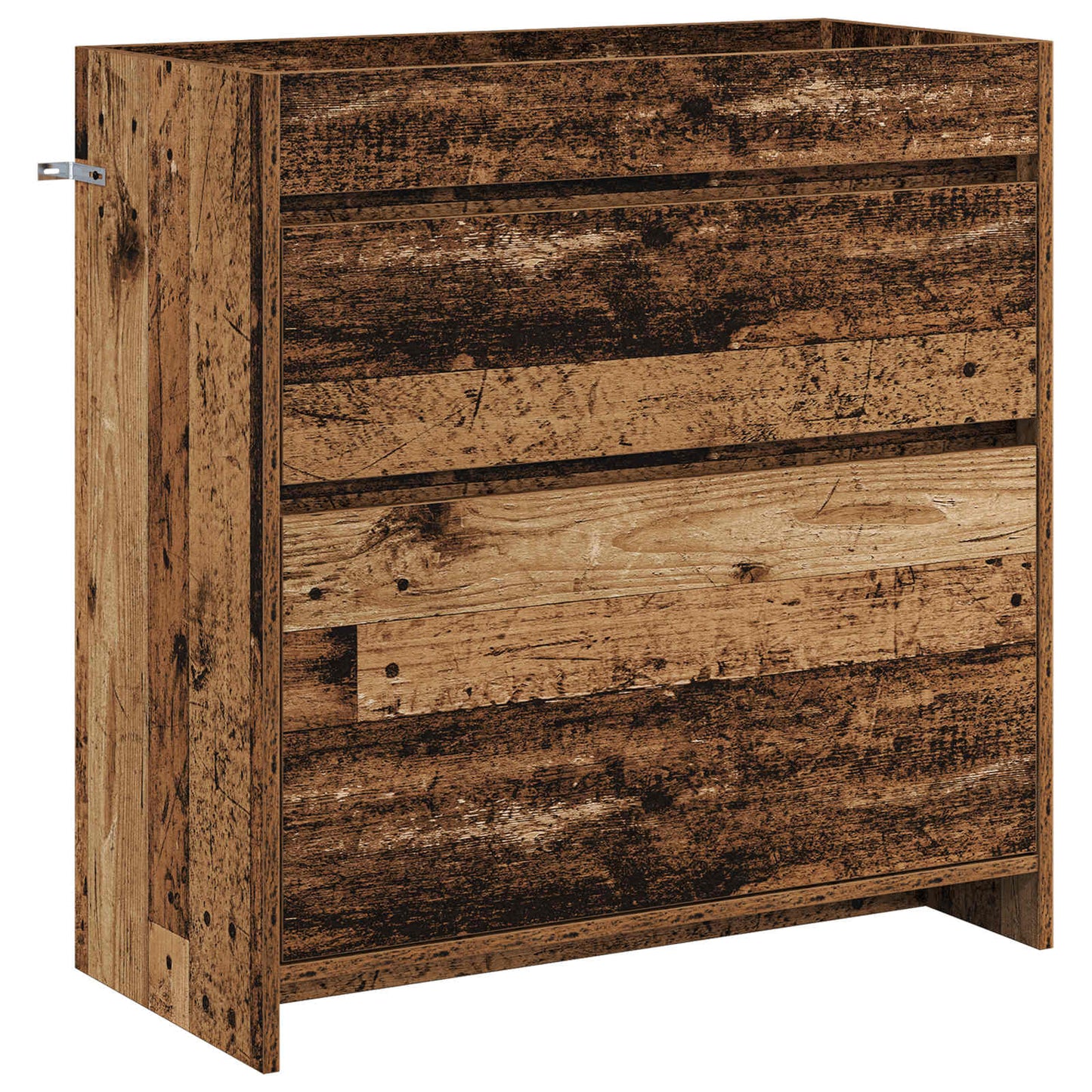 vidaXL Σετ Επίπλων Μπάνιου Παλαιωμένο ξύλο 81 x 40 x 84,5 εκ