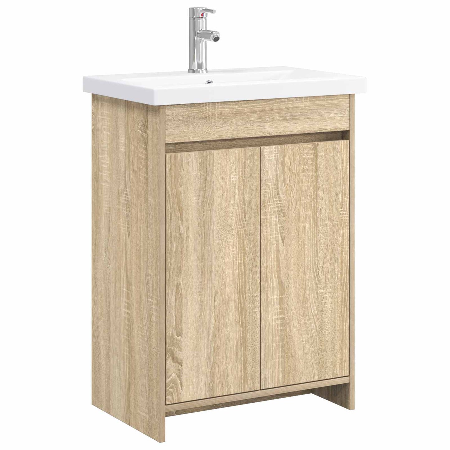 vidaXL Σετ Επίπλων Μπάνιου Sonoma Δρυς 81 x 40 x 84,5 εκ