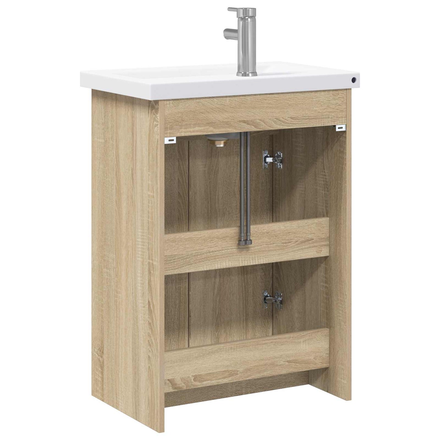 vidaXL Σετ Επίπλων Μπάνιου Sonoma Δρυς 81 x 40 x 84,5 εκ